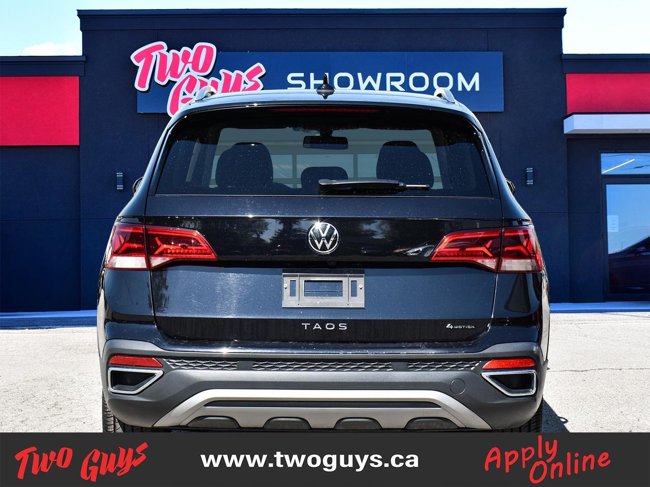2022 Volkswagen Taos Comfortline   AWD   Pano   Leather   New Tires Photo