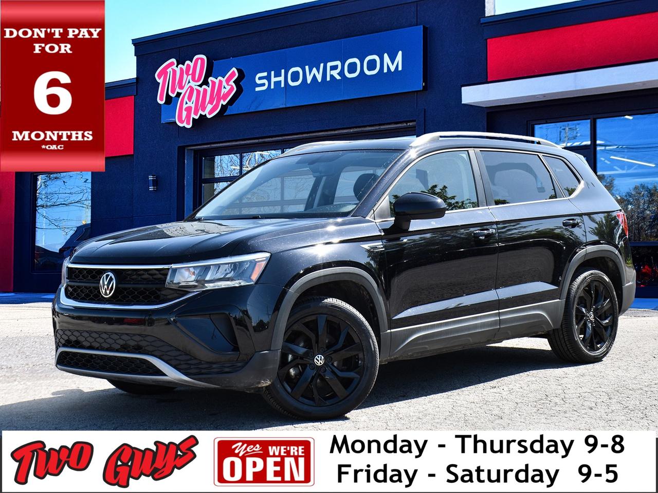 2022 Volkswagen Taos Comfortline   AWD   Pano   Leather   New Tires Photo