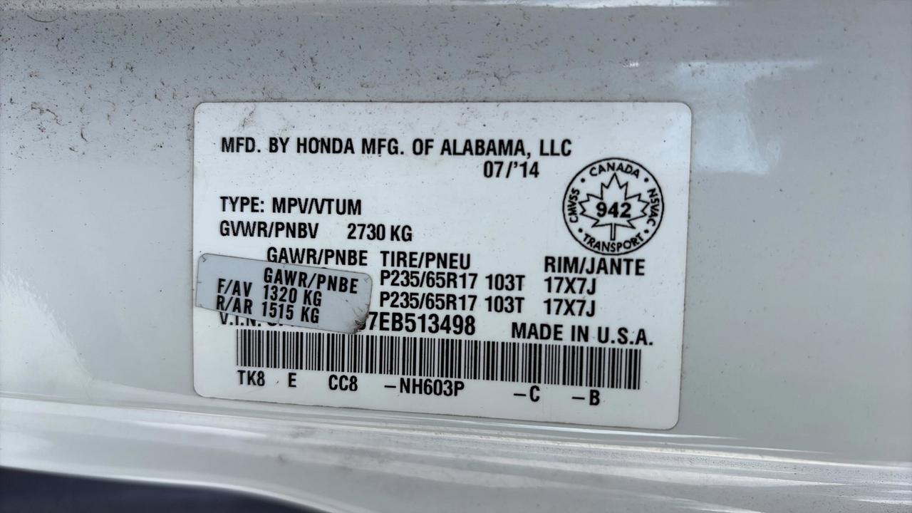 2014 Honda Odyssey  Photo