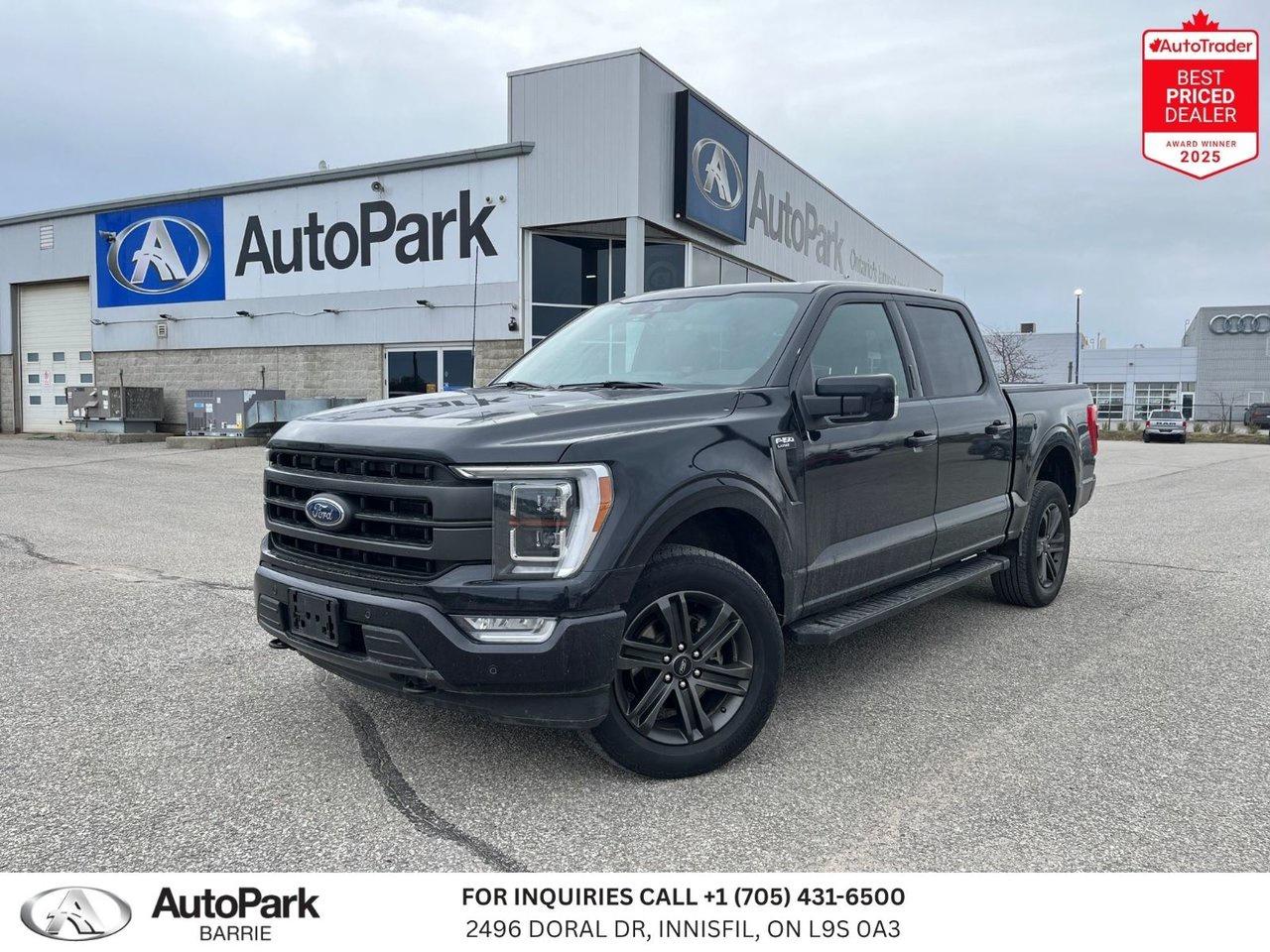 Used 2022 Ford F-150 Lariat 4WD SuperCrew 5.5' Box for sale in Innisfil, ON