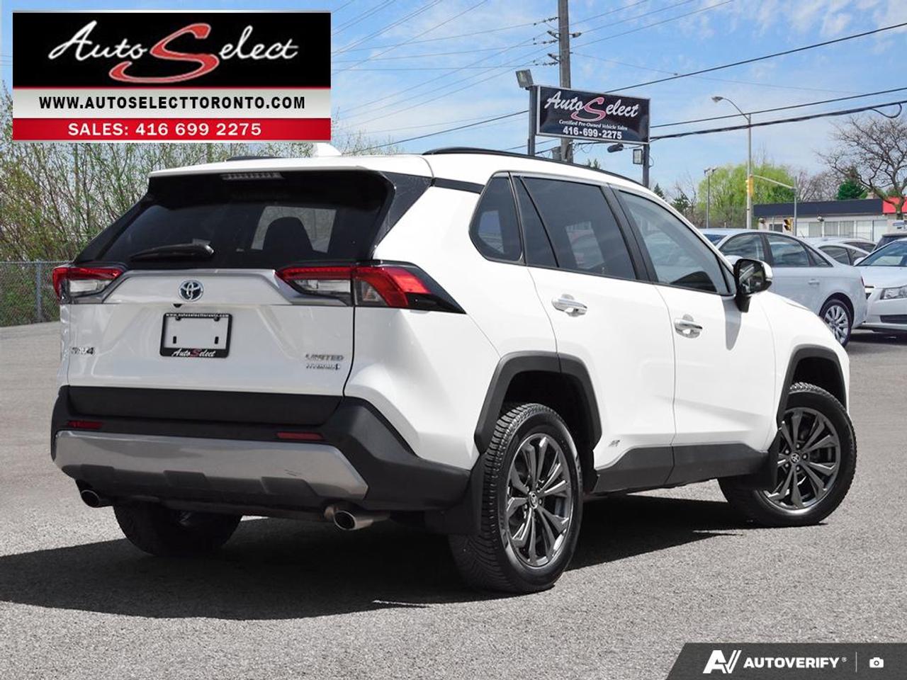 2022 Toyota RAV4 Hybrid Limited AWD - Leather - Sunroof - Clean Carfax Photo3