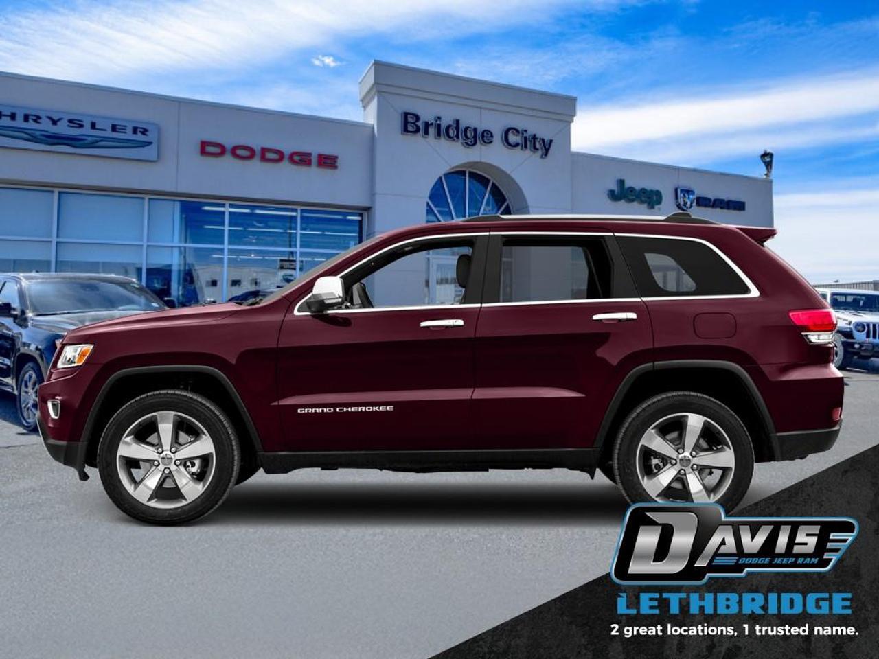 Used 2016 Jeep Grand Cherokee Limited - Leather Seats for sale in Lethbridge, AB