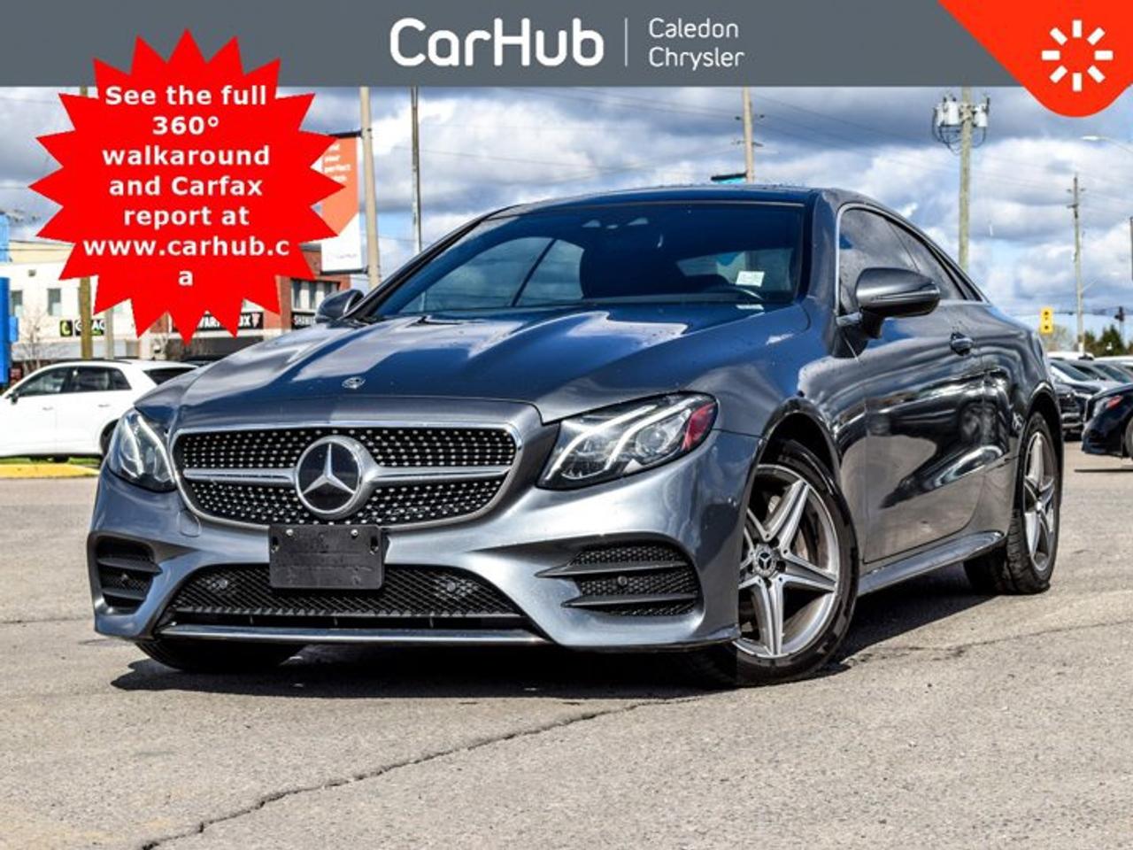 2018 Mercedes-Benz E-Class E 400 4Matic Pano Sunroof 12.3" Display Navigation Blind Spot Photo