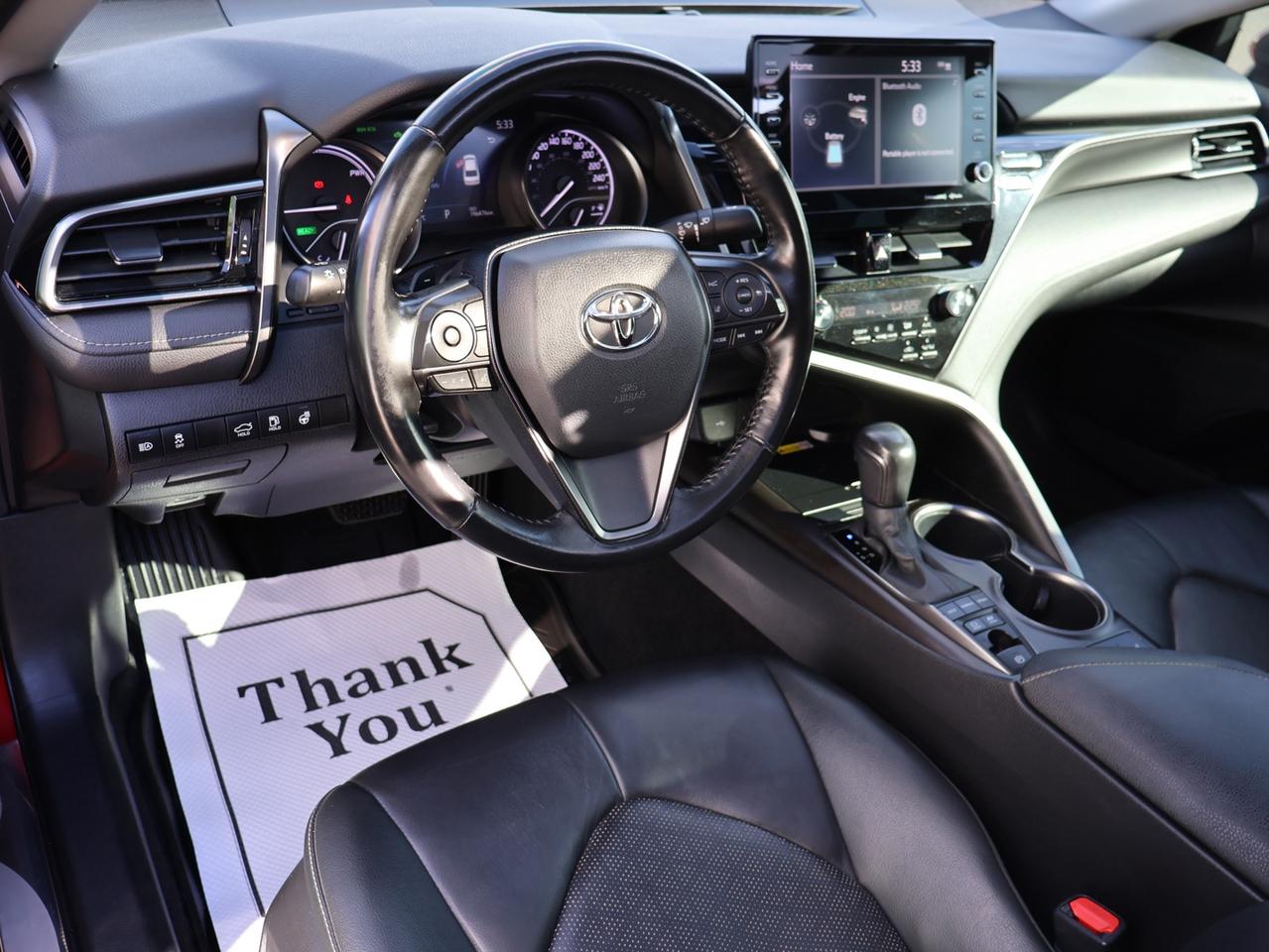 2022 Toyota Camry HYBRID XSE CERTIFIED *1 OWNER*TOYOTA MAINTAIN* CAMERA BLUETOOTH LEATHER HEATED SEATS SUNROOF CRUISE ALLOYS Photo