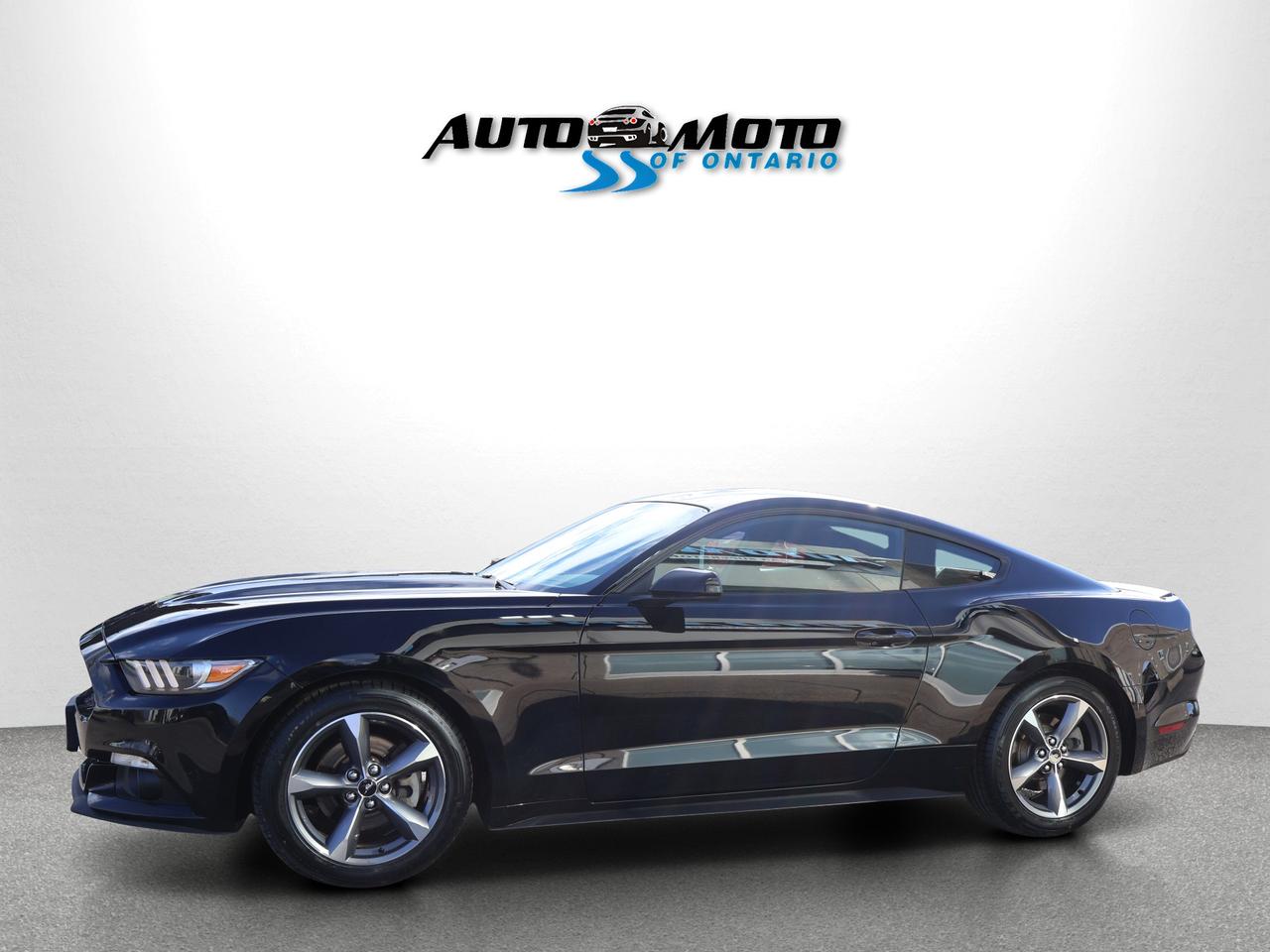 2015 Ford Mustang V6 COUPE CERTIFIED *ACCIDENT FREE*FORD MAINTAIN*2nd WINTER* CAMERA BLUETOOTH CRUISE ALLOYS Photo