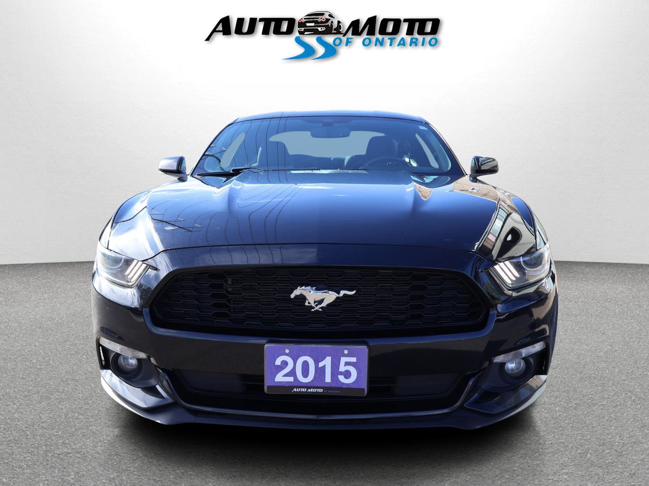 2015 Ford Mustang V6 COUPE CERTIFIED *ACCIDENT FREE*FORD MAINTAIN*2nd WINTER* CAMERA BLUETOOTH CRUISE ALLOYS Photo1