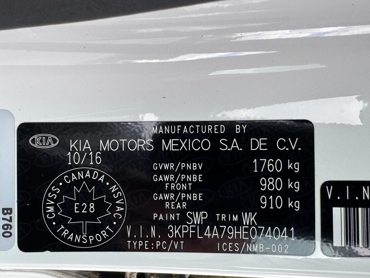 2017 Kia Forte LX+CLEAN CARFAX+ApplePlay+Camera+Heated Seats Photo