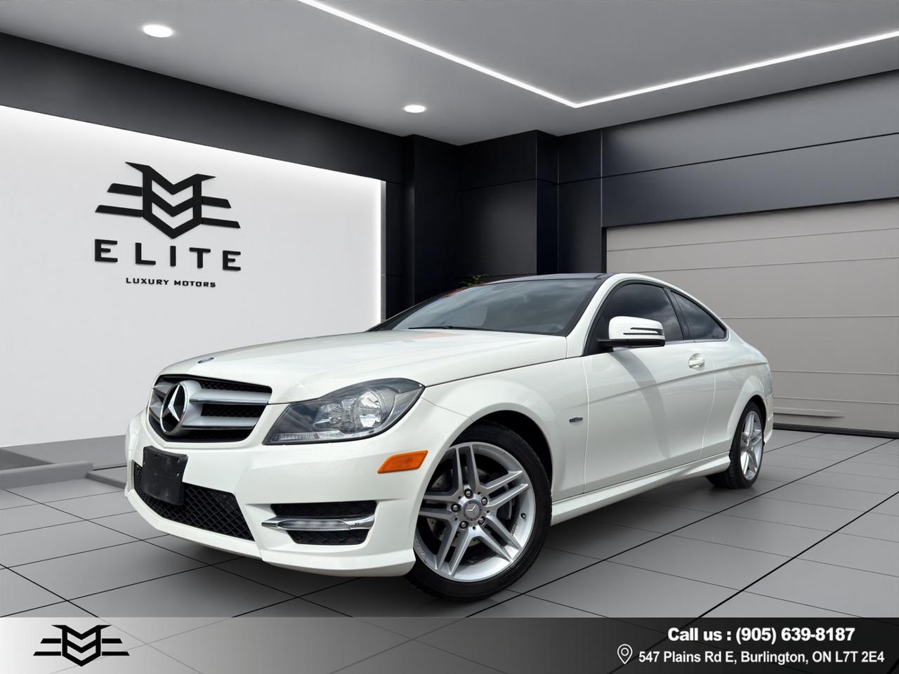 2012 Mercedes-Benz C-Class C250 COUPE - PANORAMIC ROOF - 79,000KMS !!! Photo2