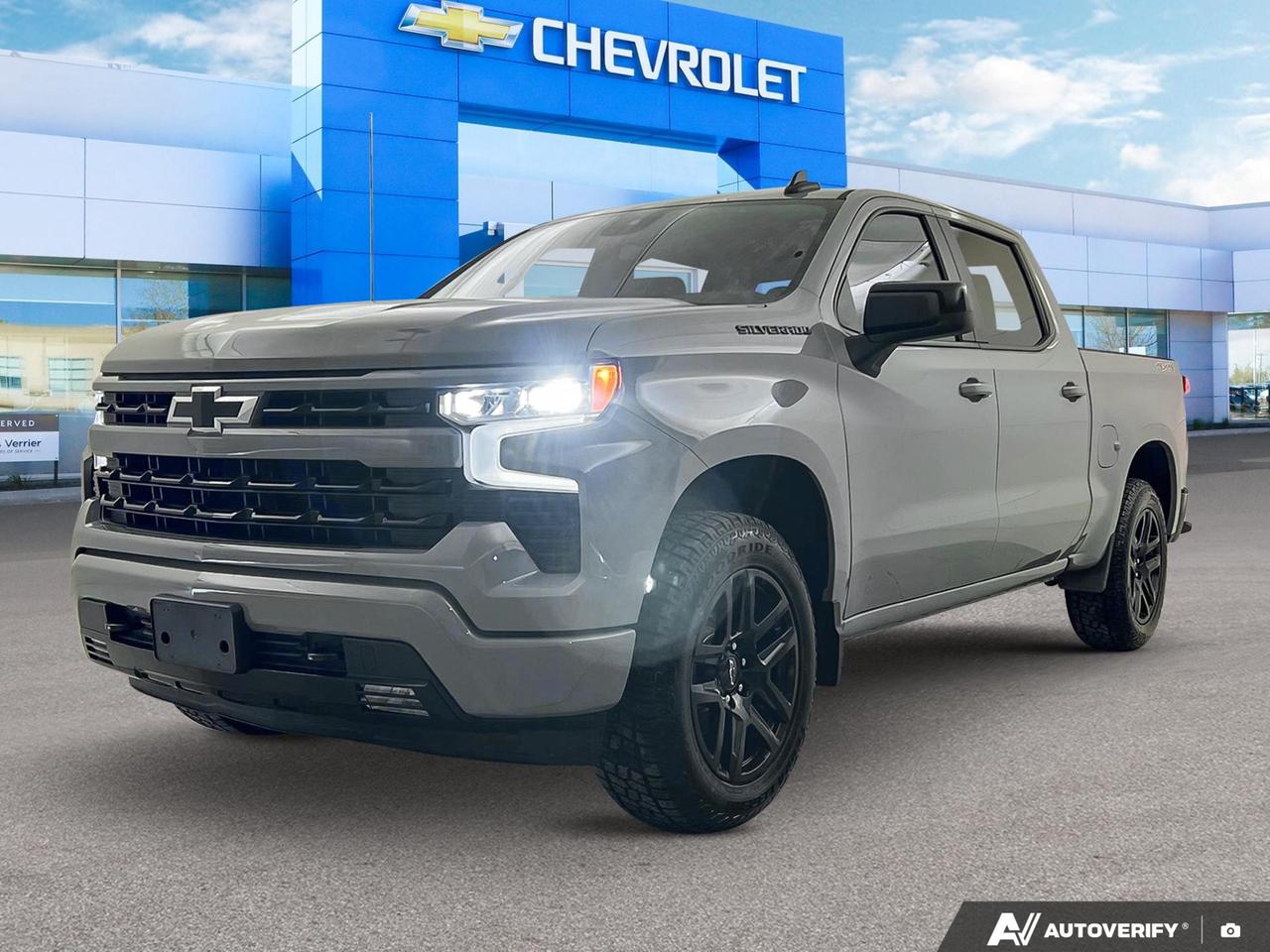 Protection Package ($805) Spray on Bed Liner | Rear Wheel House Liners

Dark Essentials Package ($210)

Trailering Package | HD Rear Vision Camera | Heated Steering Wheel | Heated Seats | Wireless Charging |
This 2024 Chevrolet Silverado 1500 RST True North Edition hits the sweet spot for truck buyers who want serious capability without sacrificing comfort. Powered by the proven 5.3L V8 and equipped with 4WD, its a one-owner unit with under 40,000 km  ready to work or play without the new-vehicle price tag.

Key Features

- Four Wheel Drive 
- Remote Vehicle Start 
- Wireless Charging 
- Heated Front Seats 
- Heated Steering Wheel 
- 12 Inch Colour Display 
- Bose Speaker System 
- Rearview Camera
- Forward Collision Alert 
- Lane Keep Assist 
- Lane Departure Warning 
- Following Distance Indicator 
- Tire Pressure Monitoring System 

And More!

Interested in making this Silverado yours? Reserve it online, start the purchase process through our website, or contact us at Birchwood Chevrolet Buick GMC to book your test drive. Were here to make the process straightforward and on your schedule  visit us at birchwoodchevrolet.ca.
All of our quality pre-owned vehicles are delivered with the following:
· a Birchwood Certified 152 pt Inspection
· a full tank of fuel
· Full service records (if available)
· a CARFAX report

Click, call (204) 837-5811, or visit Birchwood Chevrolet Buick GMC at the Birchwood Auto Park, 3965 Portage Avenue West at the Perimeter.

Special Financing Available! Price does not include taxes. Dealer Permit #4240.
Dealer permit #4240