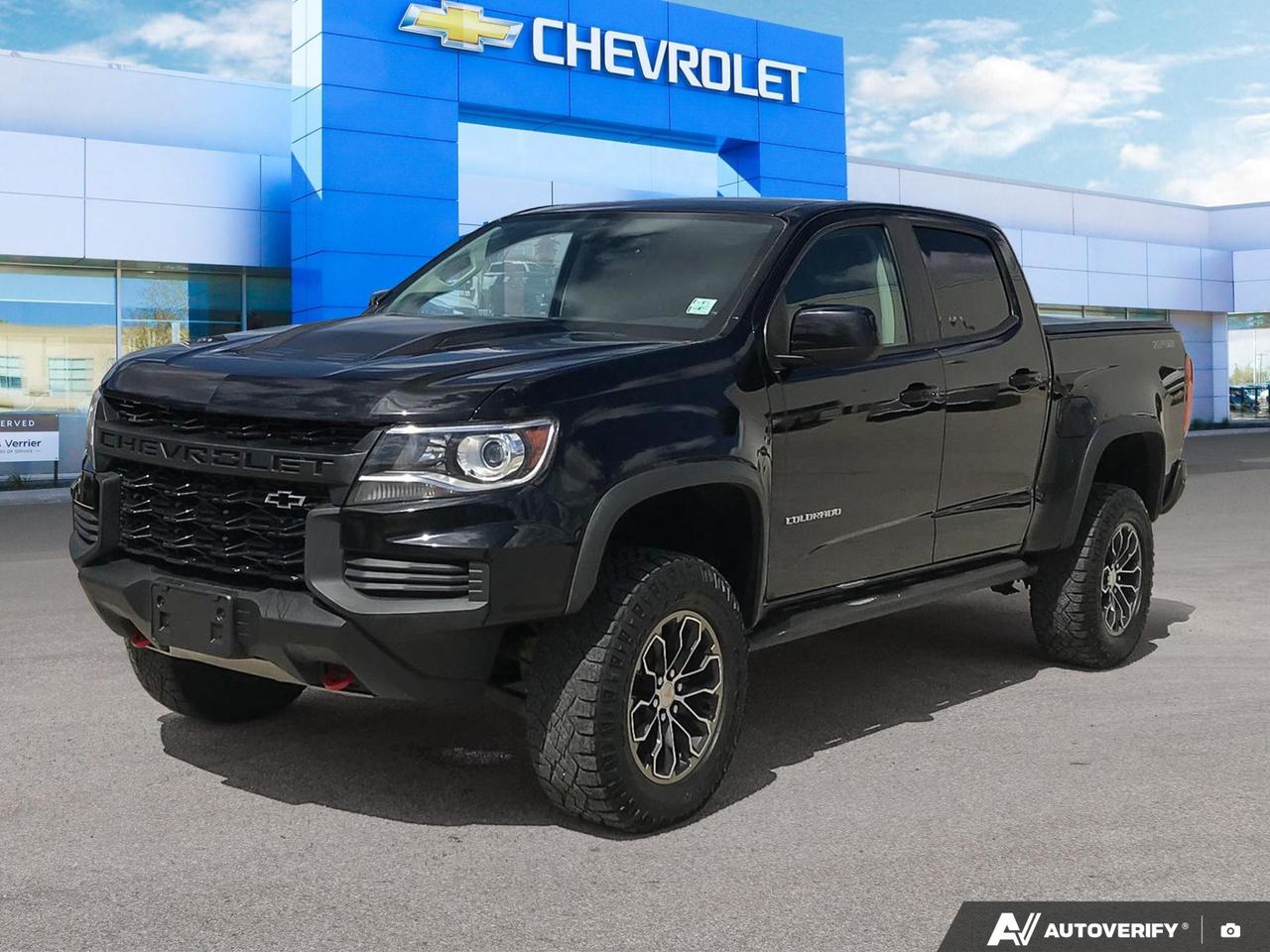 Heavy Duty Trailering Package | Heated Steering Wheel | BOSE Premium Speaker System | HD Rear Vision Camera | Off Road Rocker Protection | Heated Seats | Wireless Charging |
The 2021 Chevrolet Colorado ZR2 4WD is built for those who take their off-road capability seriously. With its aggressive all-terrain Goodyear Wrangler DuraTrac tires, spray-on bedliner with ZR2 badging, and heavy-duty trailering package, this truck is ready to work and play hard  right out of the gate. At 102,304 km, its been broken in but has plenty of life left for your next adventure.

Key Features 

- Four Wheel Drive 
- Remote Vehicle Start 
- 8 Inch HD Colour Touchscreen 
- Apple CarPlay and Android Auto 
- Wireless Charging 
- Bose Speaker System 
- Heated Front Seats 
- Heated Steering Wheel 
- Automatic Climate Control 
- HD Rear Vision Camera 
- Cruise Control 

And More!


Accident-free and ready for its next owner. Visit us at Birchwood Chevrolet Buick GMC to book a test drive, or reach out online with any questions. You can also start your purchase or reserve this truck directly through our website at birchwoodchevrolet.ca  we make the process straightforward and on your schedule.
All of our quality pre-owned vehicles are delivered with the following:
· a Birchwood Certified 152 pt Inspection
· a full tank of fuel
· Full service records (if available)
· a CARFAX report

Click, call (204) 837-5811, or visit Birchwood Chevrolet Buick GMC at the Birchwood Auto Park, 3965 Portage Avenue West at the Perimeter.

Special Financing Available! Price does not include taxes. Dealer Permit #4240.
Dealer permit #4240