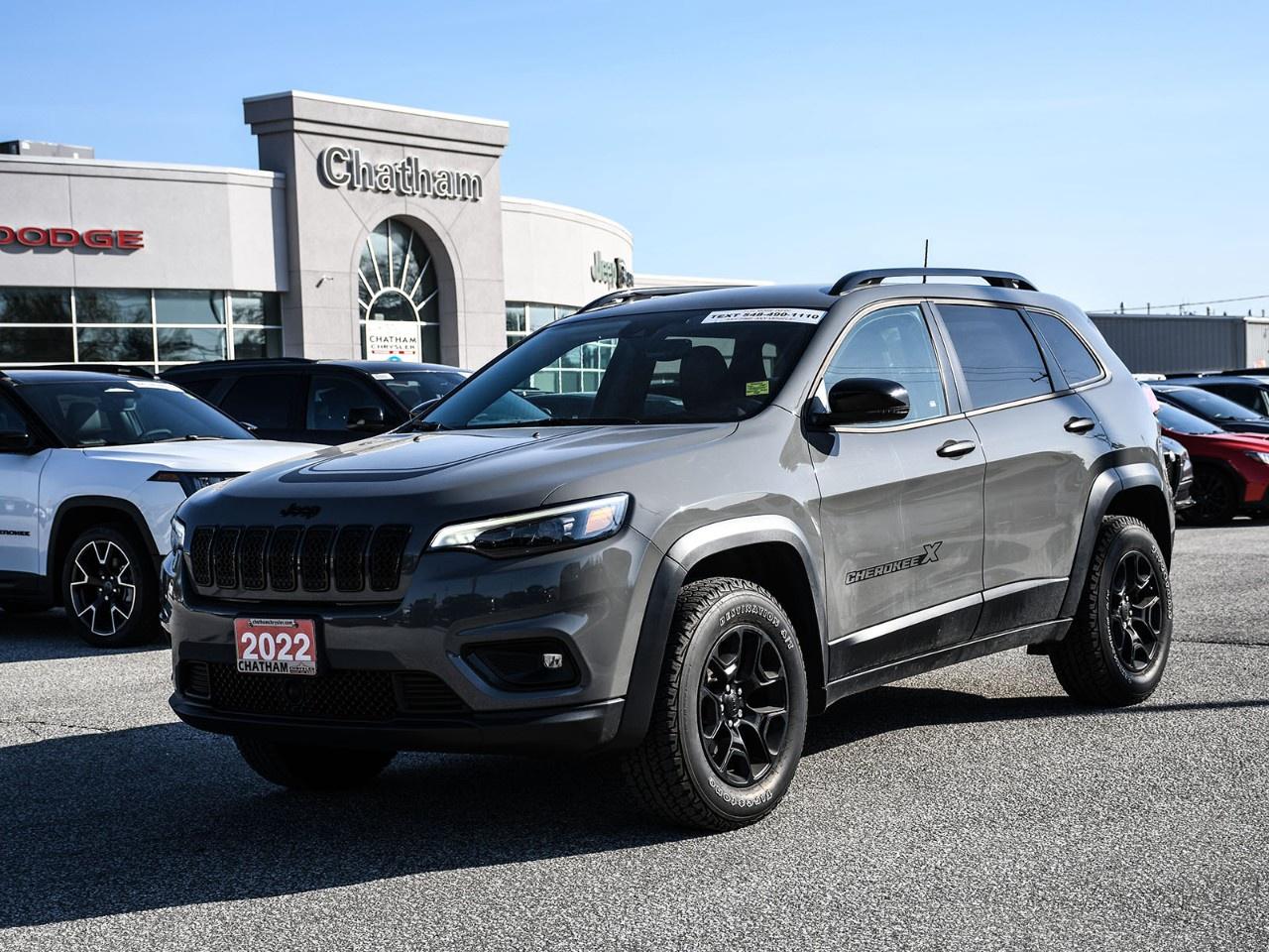Used 2022 Jeep Cherokee X 4X4 for sale in Chatham, ON