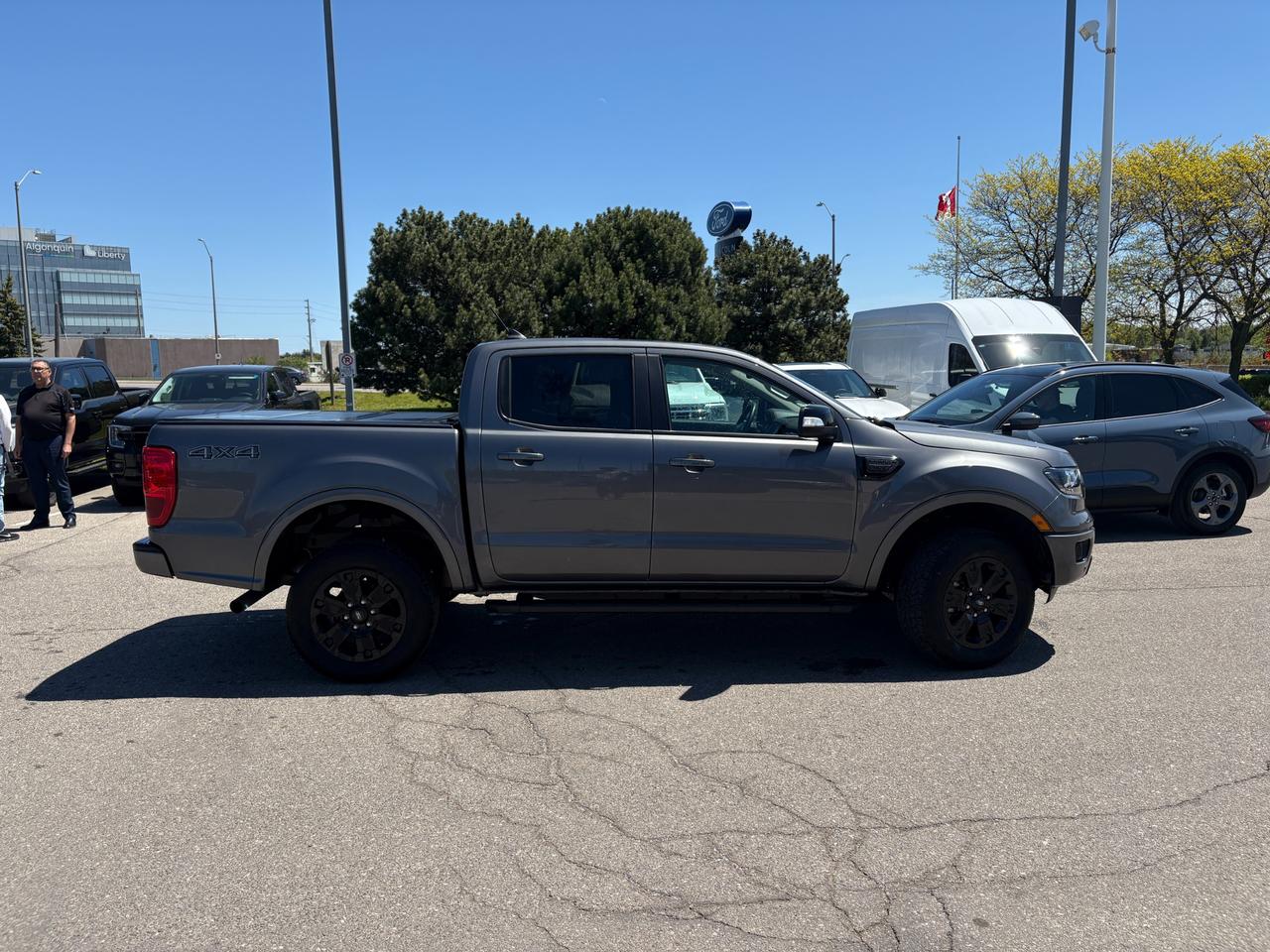 2023 Ford Ranger Lariat 501A HIGH|BLACK APPEARANCE PK|WHLS 18 BLACK Photo