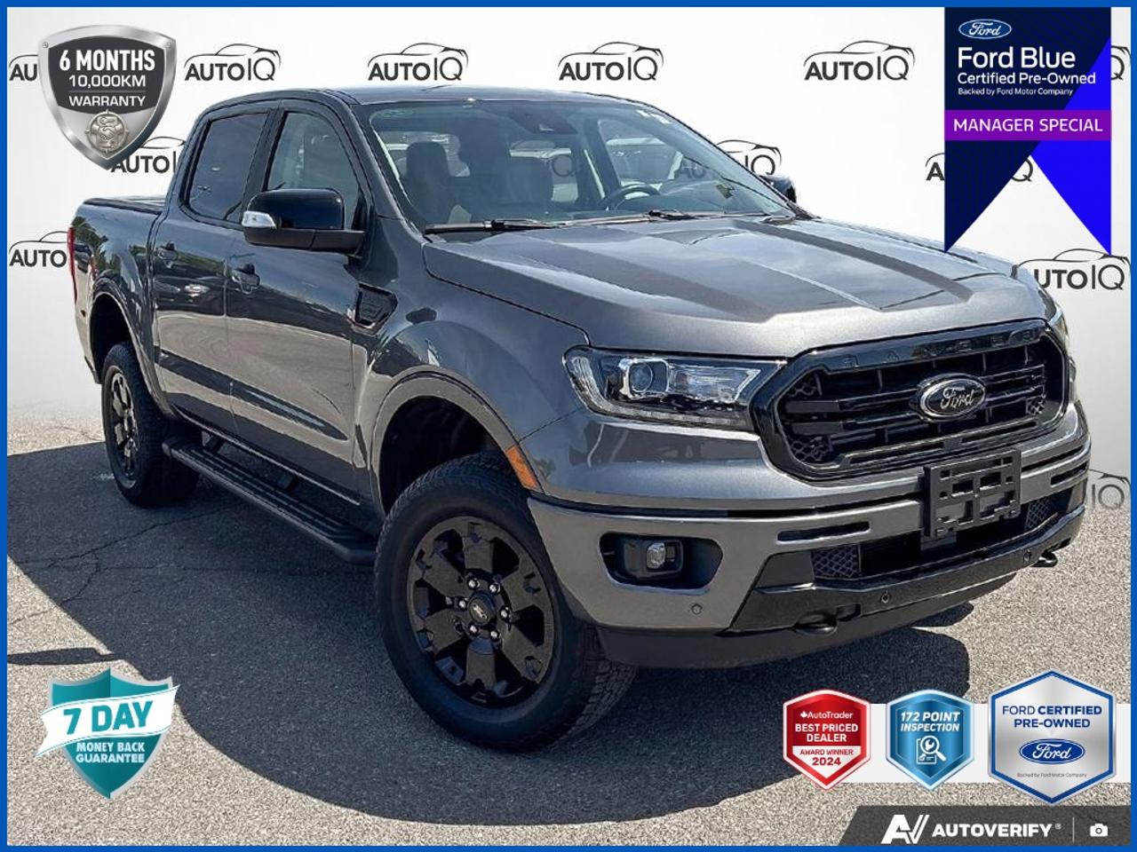 2023 Ford Ranger Lariat 501A HIGH|BLACK APPEARANCE PK|WHLS 18 BLACK Photo