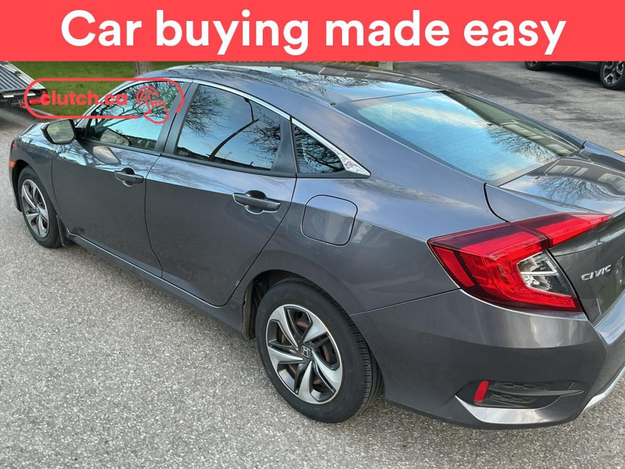 <br> <br>Clutch is the largest online used car retailer in Canada, delivering a seamless, hassle-free car-buying experience to drivers everywhere. Shop thousands of used cars online, get the right one delivered to your door, and enjoy peace of mind with our 10-Day Money-Back Guarantee. How sweet is that? To learn more, visit clutch.ca.<br> <br>Seamless home delivery - Delivery to your door in a matter of days. Available on select packages.<br> <br>Try it out for 10 days - If you do not like it, we will take it back. <br> <br>Quality assured - All cars go through our rigorous 210-point inspection and reconditioning process.<br> <br>Peace of mind - Warranty and protection plans available.<br> <br>Haggle-free - No haggling or hard sells.<br> <br>100% Transparency - Full inspection reports on every car, including high-res photography and a free Carfax report.<br> <br>Listed price is for cash purchase only and does not include taxes, Shipping Fees (if applicable), Delivery Fees (if applicable), government licensing fees.<br> <br>Stock # 10120