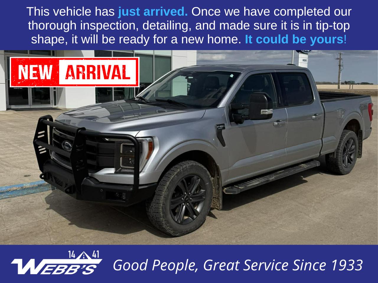 Used 2023 Ford F-150 Lariat 4WD SuperCrew 6.5' Box for sale in Wainwright, AB