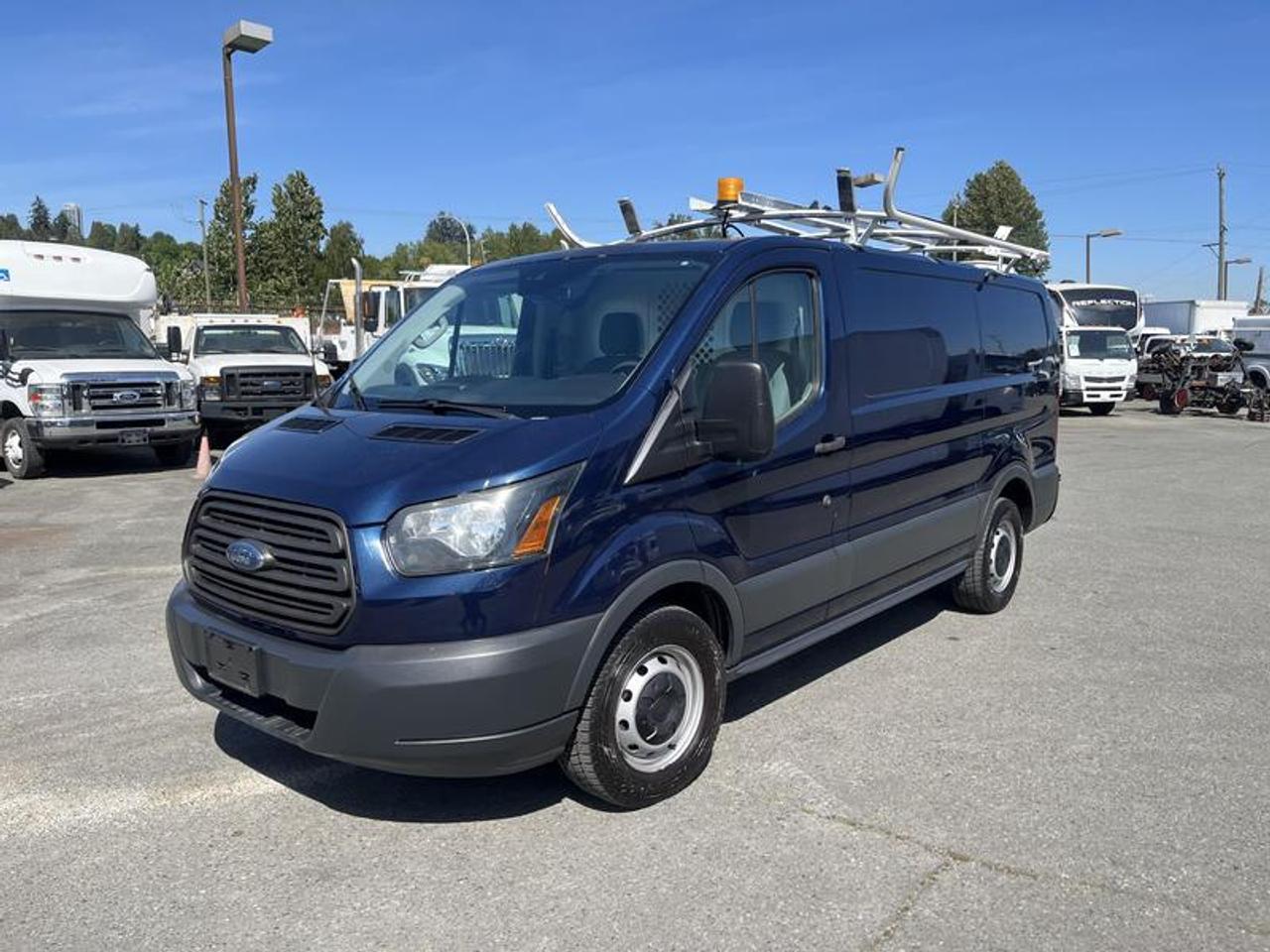 2016 Ford Transit 150 Van Low Roof Cargo Van 130-inch  WheeBase With Rear Shelving, 3.7L, 6 cylinder, automatic, RWD, 4-Wheel ABS, cruise control, air conditioning, AM/FM radio, power windows, power mirrors, blue exterior, gray interior, cloth.  $19,870.00 plus $375 processing fee, $20,245.00 total payment obligation before taxes.   Listing report, warranty, contract commitment cancellation fee, financing available on approved credit (some limitations and exceptions may apply). All above specifications and information is considered to be accurate but is not guaranteed and no opinion or advice is given as to whether this item should be purchased. We do not allow test drives due to theft, fraud, acts of vandalism and undetectable impaired driving. Instead we provide the following benefits: Complimentary Warranty (with options to extend), Limited Money Back Satisfaction Guarantee on Fully Completed Contracts, Contract Commitment Cancellation, and an Open-Ended Sell-Back Option. Ask seller for details or call 604-522-REPO(7376) to confirm listing availability.