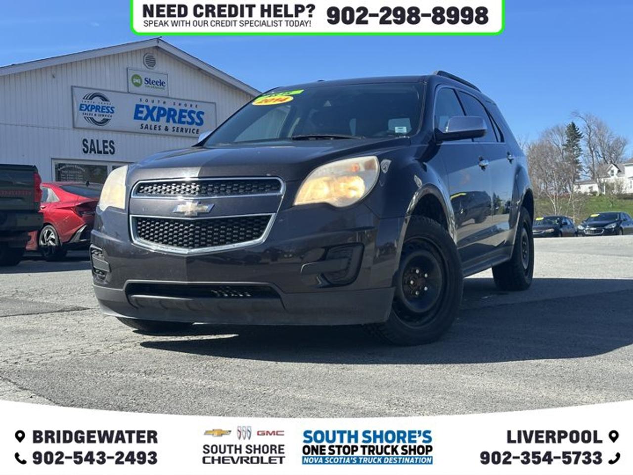 Awards: * 2014 IIHS Top Safety Pick+ with optional front crash prevention * 2014 IIHS Top Safety Pick+ * 2014 KBB.com Brand Image Awards Recent Arrival! Gray 2014 Chevrolet Equinox LT 1LT AWD 6-Speed Automatic Electronic 2.4L 4-Cylinder DI Flex Fuel DOHC AWD, 6 Speakers, ABS brakes, Air Conditioning, Alloy wheels, Automatic temperature control, Brake assist, Bumpers: body-colour, CD player, Compass, Delay-off headlights, Driver door bin, Driver vanity mirror, Electronic Stability Control, Emergency communication system: OnStar Directions & Connections, Exterior Parking Camera Rear, Front Reclining Bucket Seats, Fully automatic headlights, Heated door mirrors, Illuminated entry, LT Exterior Appearance Package, Occupant sensing airbag, Outside temperature display, Overhead airbag, Passenger door bin, Power door mirrors, Power steering, Power windows, Radio data system, Rear window defroster, Rear window wiper, Remote keyless entry, Roof rack: rails only, Security system, SiriusXM Satellite Radio, Speed control, Speed-sensing steering, Tachometer, Telescoping steering wheel, Tilt steering wheel, Traction control, Variably intermittent wipers. Reviews: * Premium look inside and out; strong optional V6 engine; quiet interior; comfortable highway ride; spacious and adjustable backseat. Source: Edmunds * If want a comfortable family/gear hauler thats larger than other compact crossover SUVs but small enough to be at ease in parking lots, the Equinox is worth a look. For those who need to pull moderate loads, the 3,500-pound towing capacity in V6 models is shoulders above most competitors. Source: KBB.com
