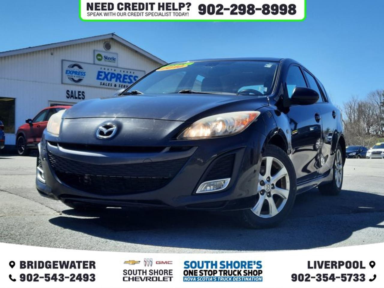 Awards: * 2010 KBB.com Top 10 Coolest New Cars Under $18,000 Recent Arrival! 2010 Mazda Mazda3 GS For Sale, Bridgewater FWD 5-Speed Sport Mode Automatic 2.5L 4-Cylinder DOHC 16V Clean Car Fax, 6 Speakers, ABS brakes, Air Conditioning, Alloy wheels, AM/FM radio, Brake assist, CD player, Driver door bin, Driver vanity mirror, Dual front side impact airbags, Front anti-roll bar, Front fog lights, Fully automatic headlights, Heated door mirrors, Illuminated entry, Occupant sensing airbag, Outside temperature display, Panic alarm, Power door mirrors, Power steering, Rear window defroster, Rear window wiper, Reclining Front Bucket Seats, Remote keyless entry, Security system, Speed control, Speed-sensing steering, Split folding rear seat, Steering wheel mounted audio controls, Tachometer, Tilt steering wheel, Variably intermittent wipers.