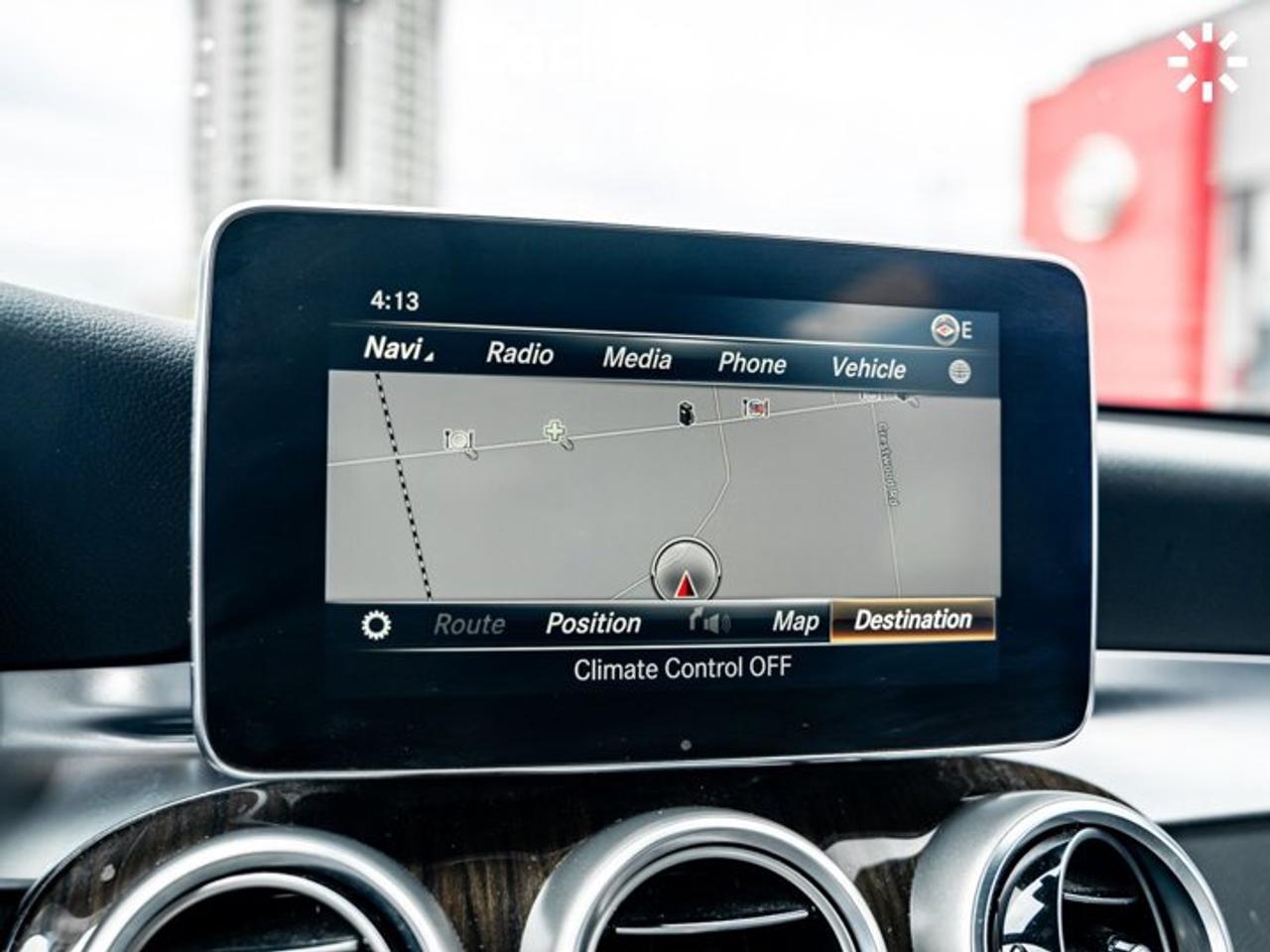2018 Mercedes-Benz GLC 300 Panoroof Navigation 360 Camera Blind Spot Brake Assist Photo