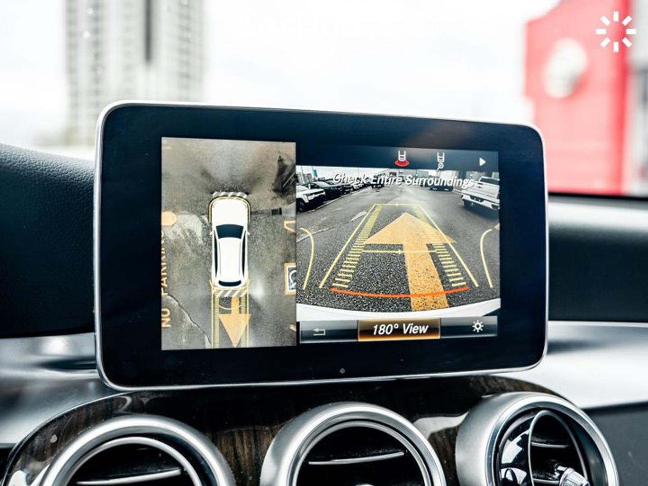 2018 Mercedes-Benz GLC 300 Panoroof Navigation 360 Camera Blind Spot Brake Assist Photo
