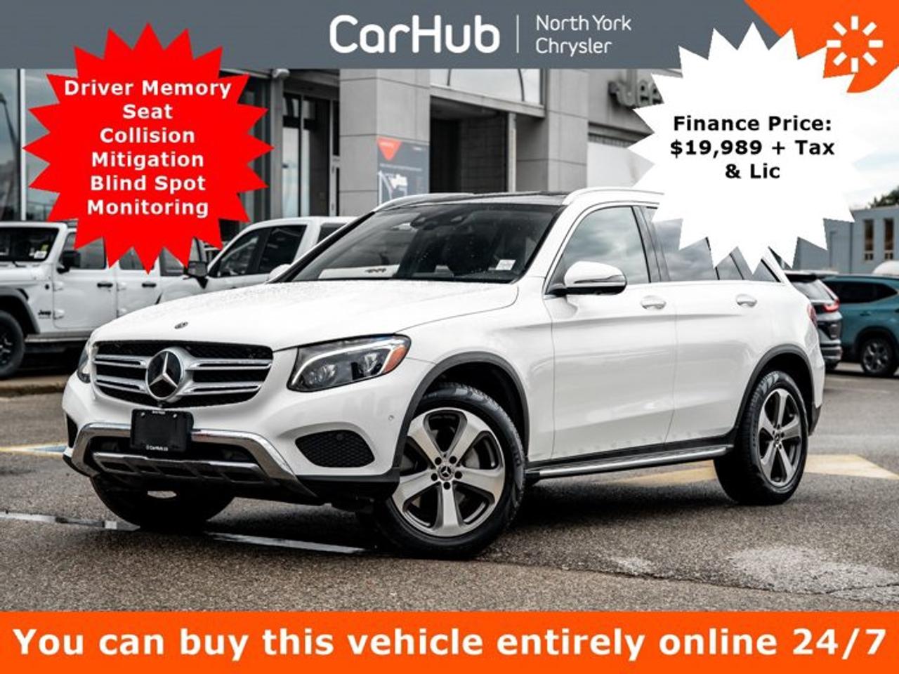 2018 Mercedes-Benz GLC 300 2.0L Turbocharged | Panoramic Roof | Navigation | 360 Camera | Blind Spot Monitoring Photo0