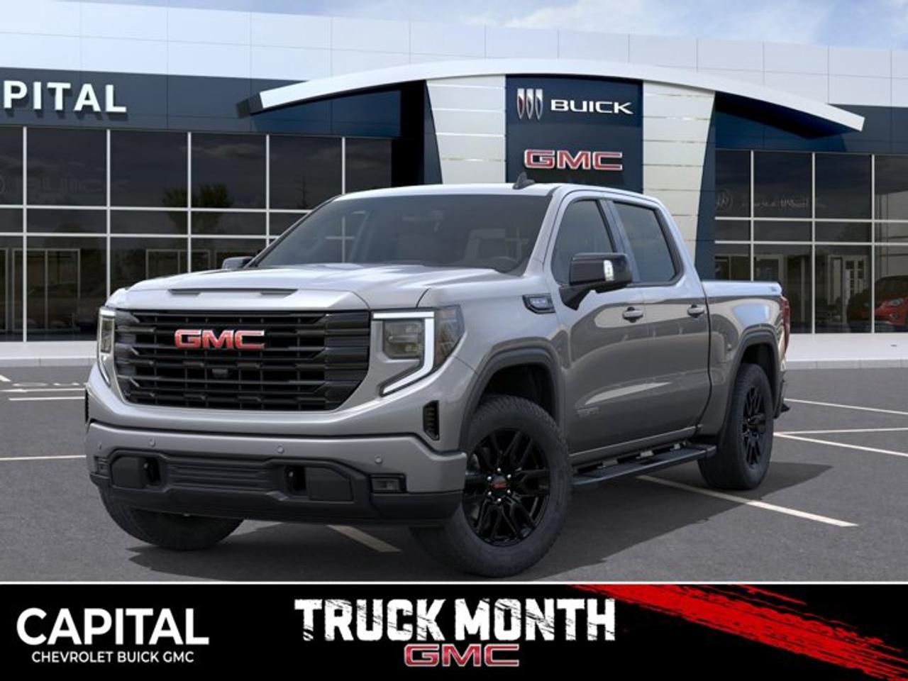 This GMC Sierra 1500 boasts a Gas V8 5.3L/325 engine powering this Automatic transmission. ENGINE, 5.3L ECOTEC3 V8 (355 hp [265 kW] @ 5600 rpm, 383 lb-ft of torque [518 Nm] @ 4100 rpm); featuring Dynamic Fuel Management, Wireless, Apple CarPlay / Wireless Android Auto, Windows, power rear, express down.*This GMC Sierra 1500 Comes Equipped with These Options *Windows, power front, drivers express up/down, Window, power front, passenger express down, Wi-Fi Hotspot capable (Terms and limitations apply. See onstar.ca or dealer for details.), Wheels, 20 x 9 (50.8 cm x 22.9 cm) 6-spoke High gloss Black painted aluminum, Wheel, 17 x 8 (43.2 cm x 20.3 cm) full-size, steel spare, USB Ports, 2, Charge/Data ports located on instrument panel, USB ports, (2) charge-only, rear, Transmission, 8-speed automatic, (Column shifter) electronically controlled with overdrive and tow/haul mode. Includes Cruise Grade Braking and Powertrain Grade Braking (Standard and only available with (L3B) 2.7L TurboMax engine.), Transfer case, single speed, electronic Autotrac with push button control (4WD models only), Trailer brake controller, integrated.* Stop By Today *Come in for a quick visit at Capital Chevrolet Buick GMC Inc., 13103 Lake Fraser Drive SE, Calgary, AB T2J 3H5 to claim your GMC Sierra 1500!