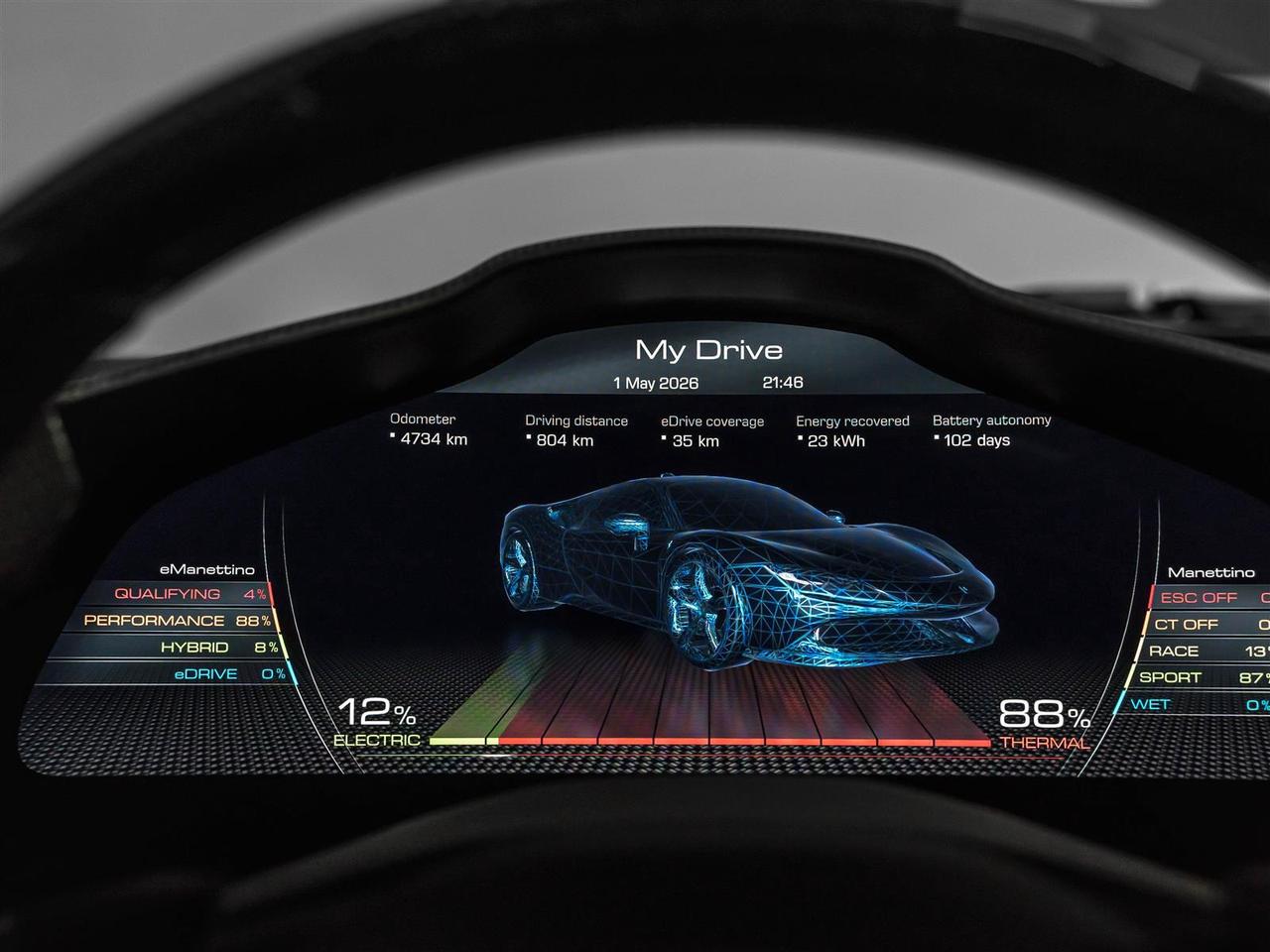 2023 Ferrari Scaglietti Stradale|Carbon Fiber Wheels|Carbon Fiber Exterior|Carbon Driver Zone + LEDs Photo