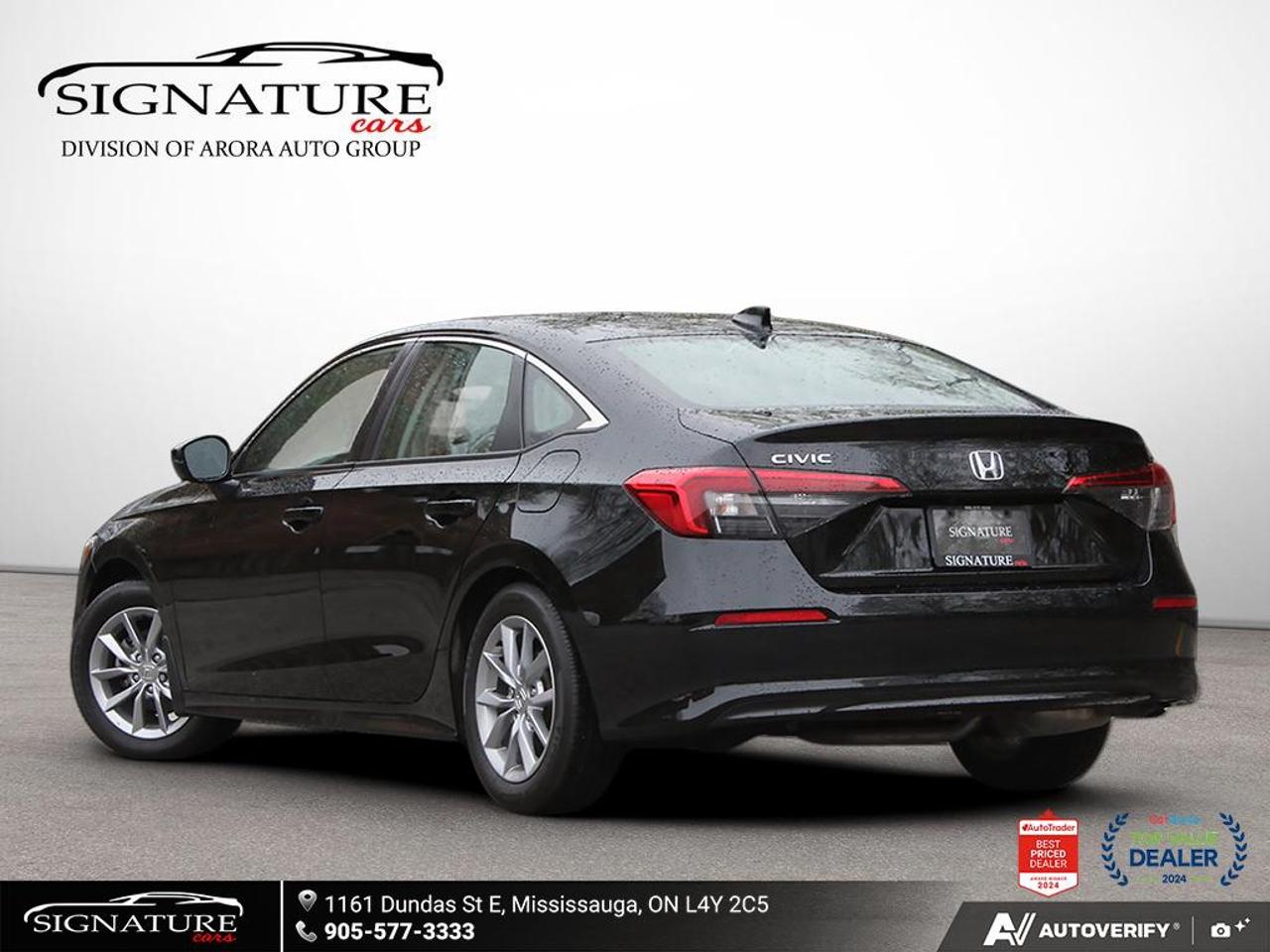 2024 Honda Civic EX No Accident Sunroof  Lane Assist arplay Photo