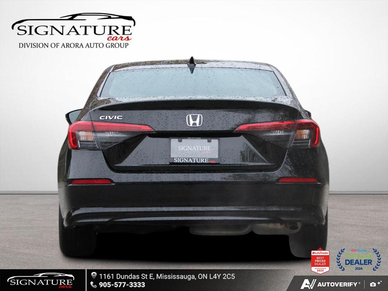 2024 Honda Civic EX No Accident Sunroof  Lane Assist arplay Photo4