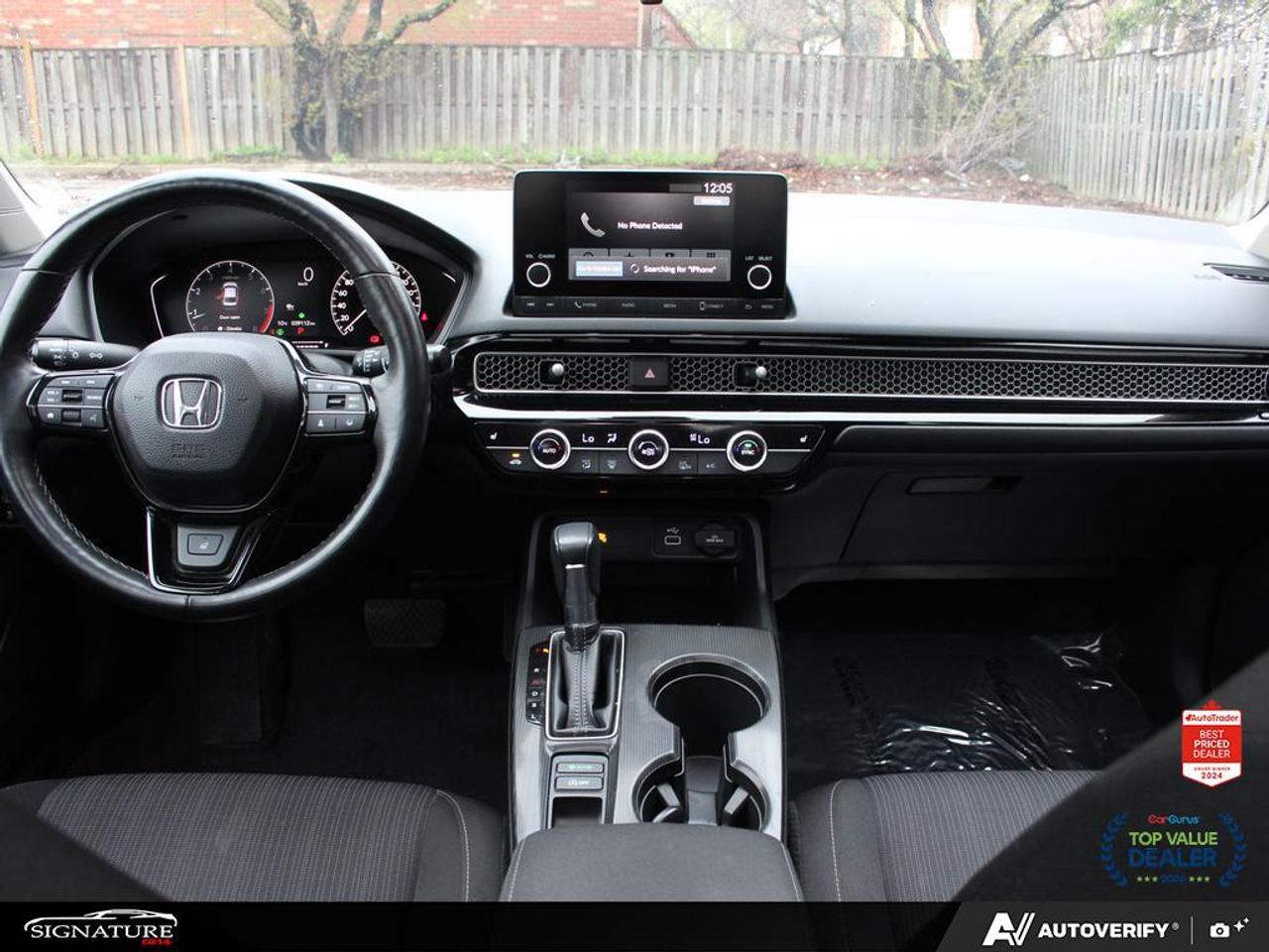 2024 Honda Civic EX No Accident Sunroof  Lane Assist arplay Photo
