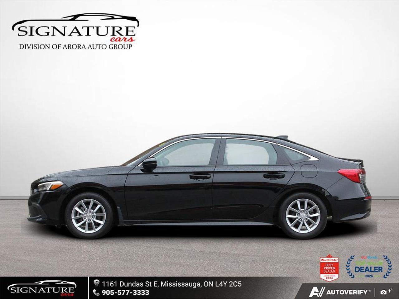 2024 Honda Civic EX No Accident Sunroof  Lane Assist arplay Photo