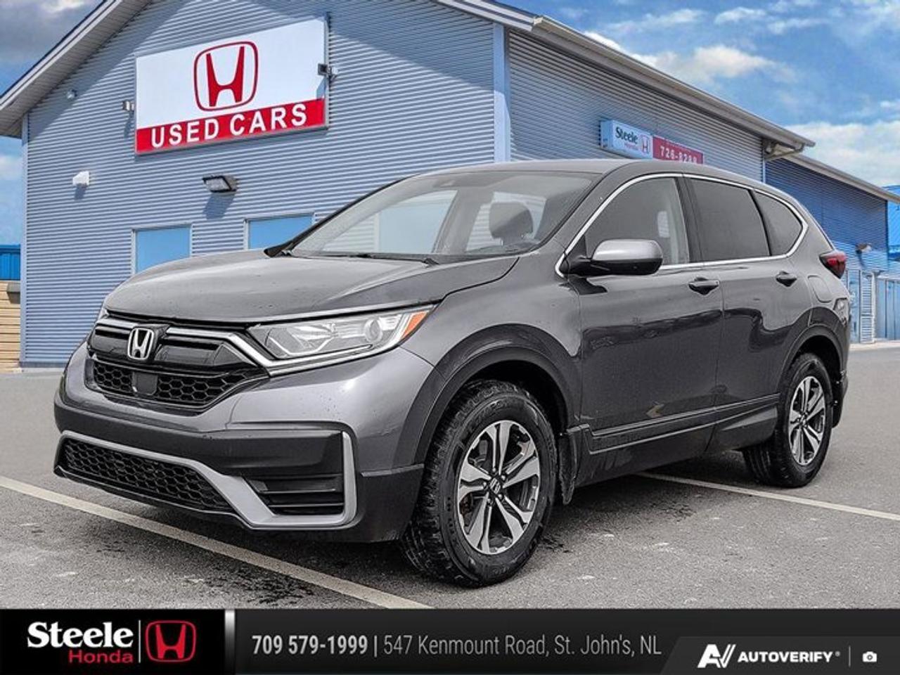 Recent Arrival!Odometer is 24521 kilometers below market average!CARFAX Canada No Reported Accidents2022 Honda CR-V LX AWD*VALUE MARKET PRICING*.If you are looking for a sporty sedan, truck, crossover or anything in between, you can be sure to get a great pre-owned vehicle at Steele Honda.Our Core Values are aligned with how we conduct business and how we cultivate success. We believe in doing the right thing, with integrity and transparency. We are committed to excellence and delivering the best experience for customers and employees.