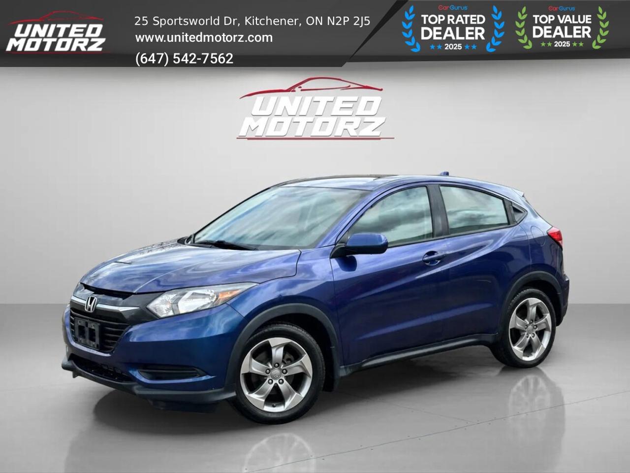 2016 Honda HR-V LX~SAFETY CERTIFIED~NO ACCIDENTS~19 Service Record Photo