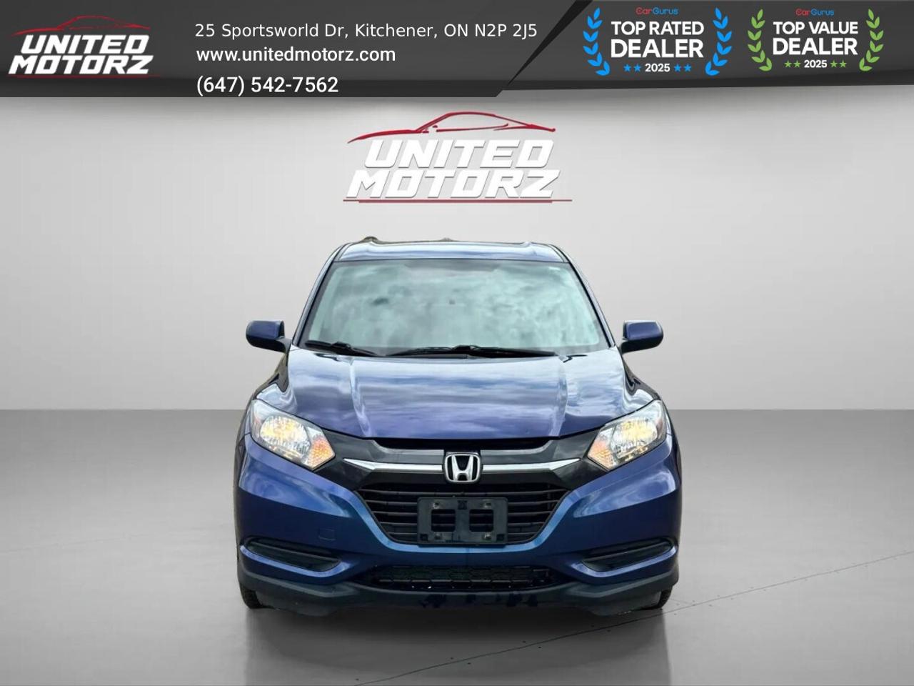 2016 Honda HR-V LX~SAFETY CERTIFIED~NO ACCIDENTS~19 Service Record Photo