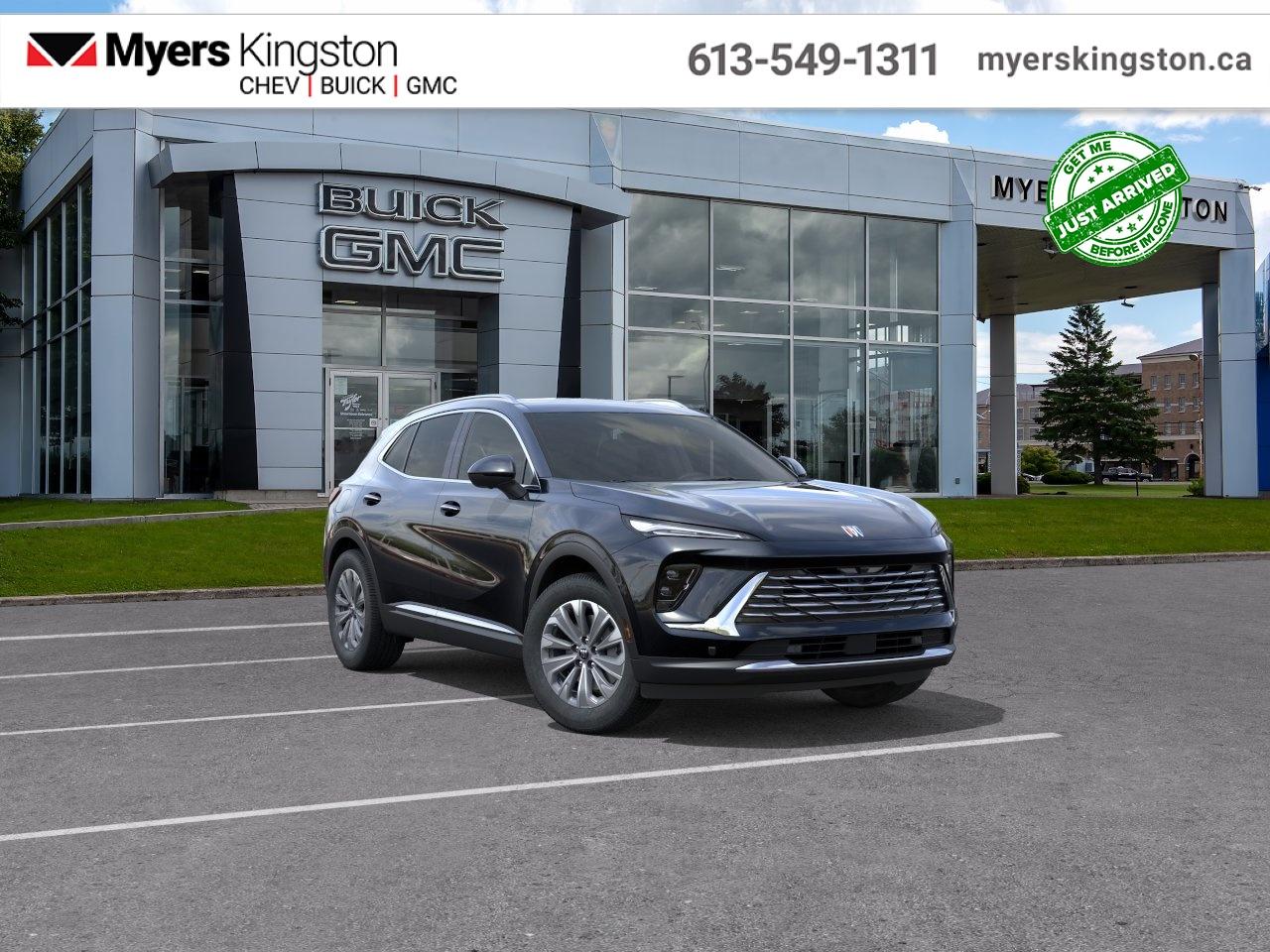 <b>360 Camera,  Wireless Charging,  Power Liftgate,  Remote Start,  Heated Steering Wheel!</b><br> <br> The 2026 Buick Envision blends refined luxury, modern technology and compact-SUV versatility in a style-forward package. <br> <br>The 2026 Buick Envision offers drivers a sophisticated crossover experience that pairs elegant design with modern technology and capable handling. Inside, youll enjoy a cabin filled with refined touches, intuitive controls and the kind of comfort suited for daily needs or longer drives. With all-wheel drive as standard, thoughtful amenities, and Buicks commitment to safety, the Envision presents a compelling option for those seeking upscale performance in a compact SUV.<br> <br>This Ebony Twilight Metallic SUV has an Automatic transmission and is powered by a 228HP 2.0L 4 Cylinder Engine. <br> <br> Our Envisions trim level is Preferred. This great-looking SUV is decked with great standard features such as power liftgate for rear cargo access, an HD surround vision system, a wireless charging pad for mobile devices, and an ultra-wide infotainment screen with wireless Apple CarPlay and Android Auto. Safety features include adaptive cruise control, blind zone steering assist, lane keep assist with lane departure warning, rear park assist, and rear cross traffic braking. Additional features also include remote engine start, keyless open, a heated steering wheel, heated front seats, and even more. This vehicle has been upgraded with the following features: 360 Camera, Wireless Charging, Power Liftgate, Remote Start, Heated Steering Wheel, Adaptive Cruise Control, Blind Spot Detection.<br><br> <br>To apply right now for financing use this link: <a href=https://www.taylorautomall.com/finance/apply-for-financing/ target=_blank>https://www.taylorautomall.com/finance/apply-for-financing/</a><br><br> <br/> Total  rebate of $3000 is reflected in the price.   Incentives expire 2026-06-01.  See dealer for details. <br> <br>HST, licensing, and Federal luxury tax (if applicable) are extra. <br><br> Come by and check out our fleet of 30+ used cars and trucks and 200+ new cars and trucks for sale in Kingston.  o~o
