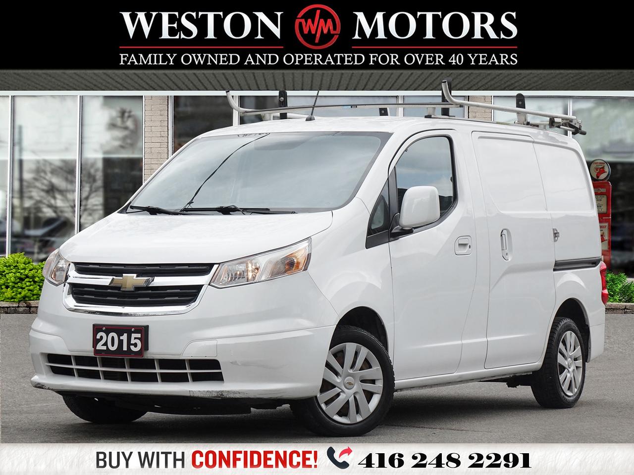 2015 Chevrolet City Express LT*ROOF RACK*SHELVES*LOW KMS