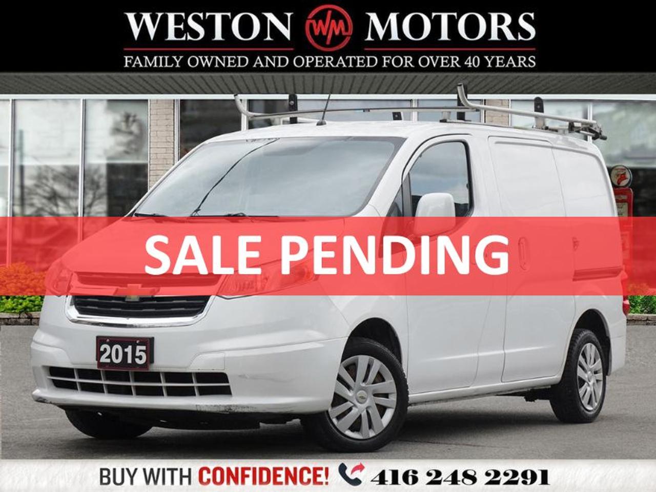 2015 Chevrolet City Express LT*SHELVES*LADDER*ROOF RACK