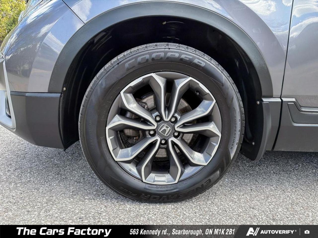 2021 Honda CR-V EX-L AWD Leather/ Roof/ Camera/ Apple Carplay! Photo
