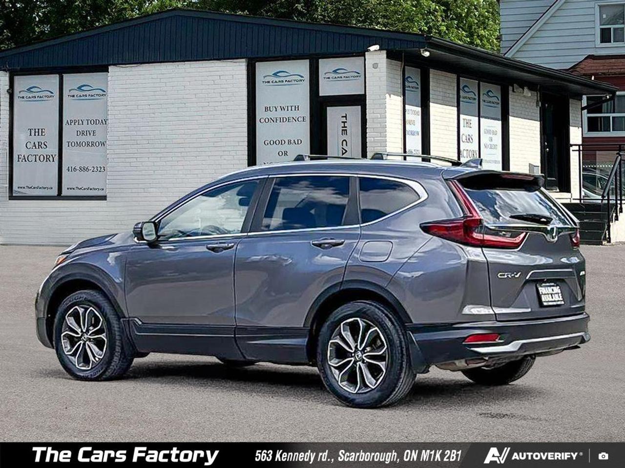 2021 Honda CR-V EX-L AWD Leather/ Roof/ Camera/ Apple Carplay! Photo4