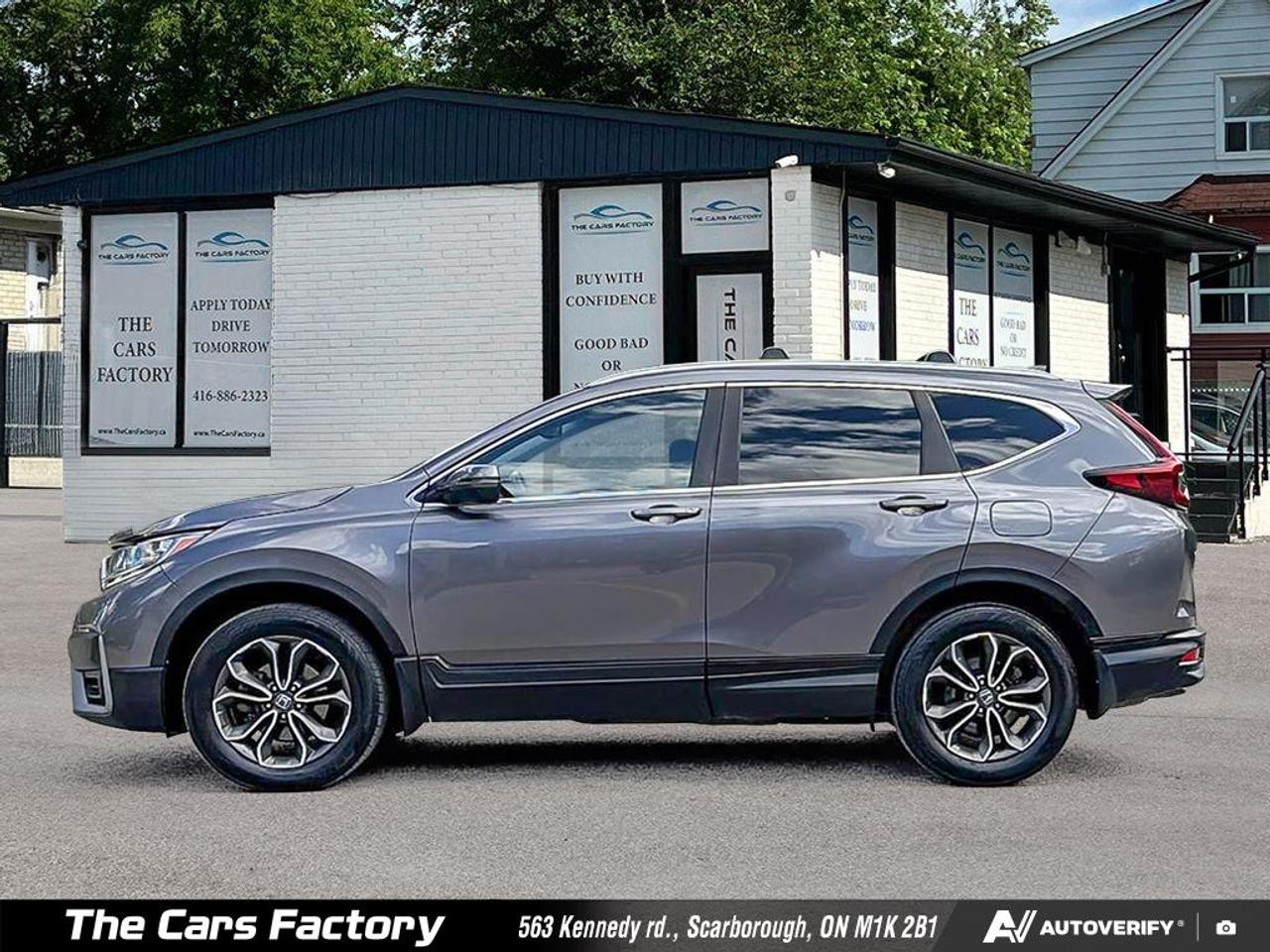 2021 Honda CR-V EX-L AWD Leather/ Roof/ Camera/ Apple Carplay! Photo