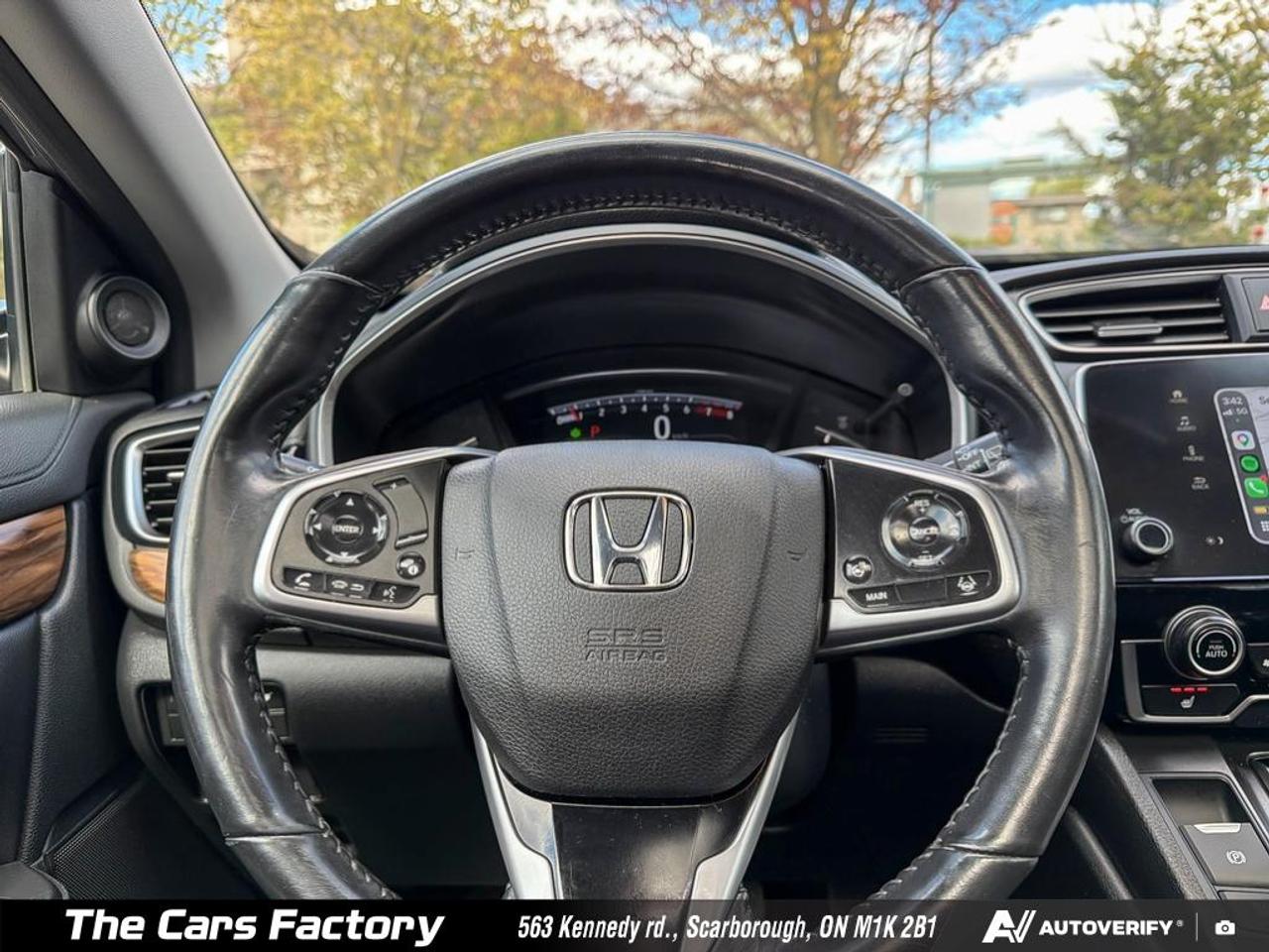 2021 Honda CR-V EX-L AWD Leather/ Roof/ Camera/ Apple Carplay! Photo