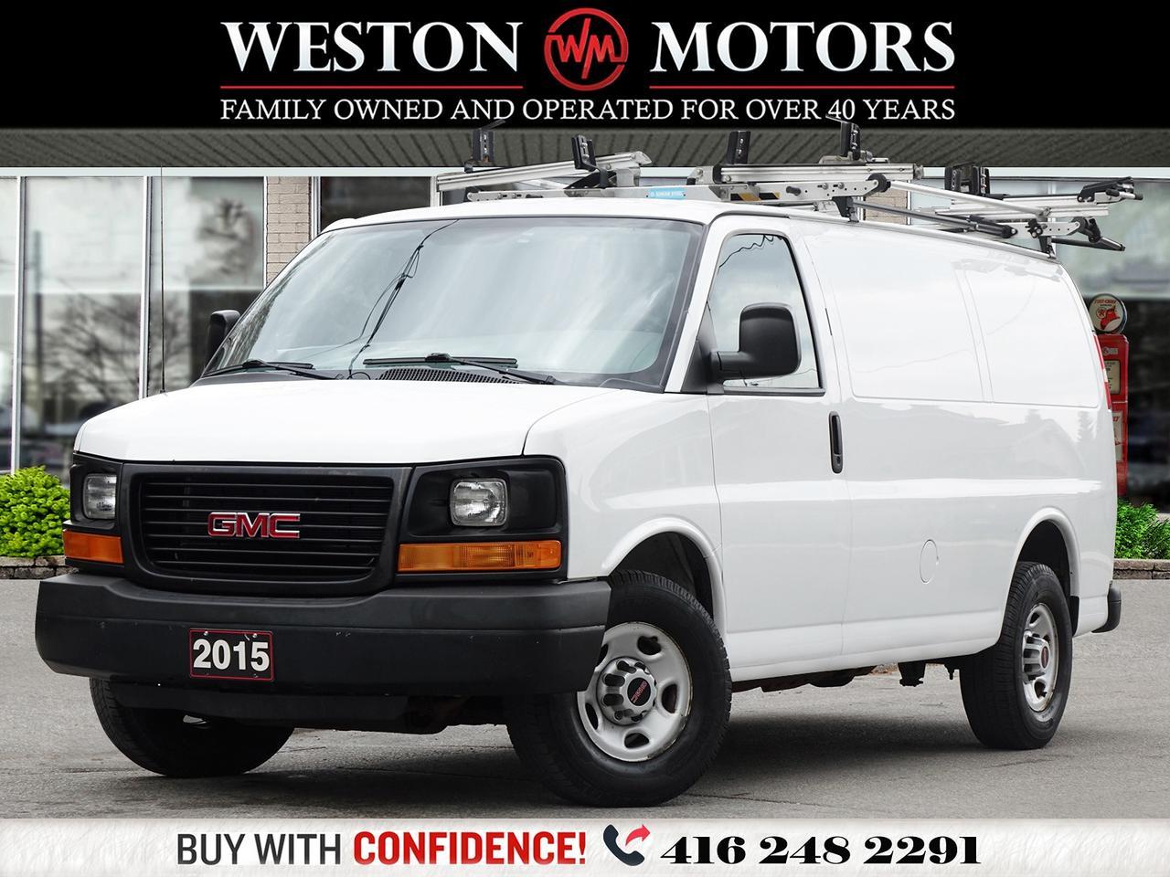 2015 GMC Savana 2500 ROOF RACK*SHELVES