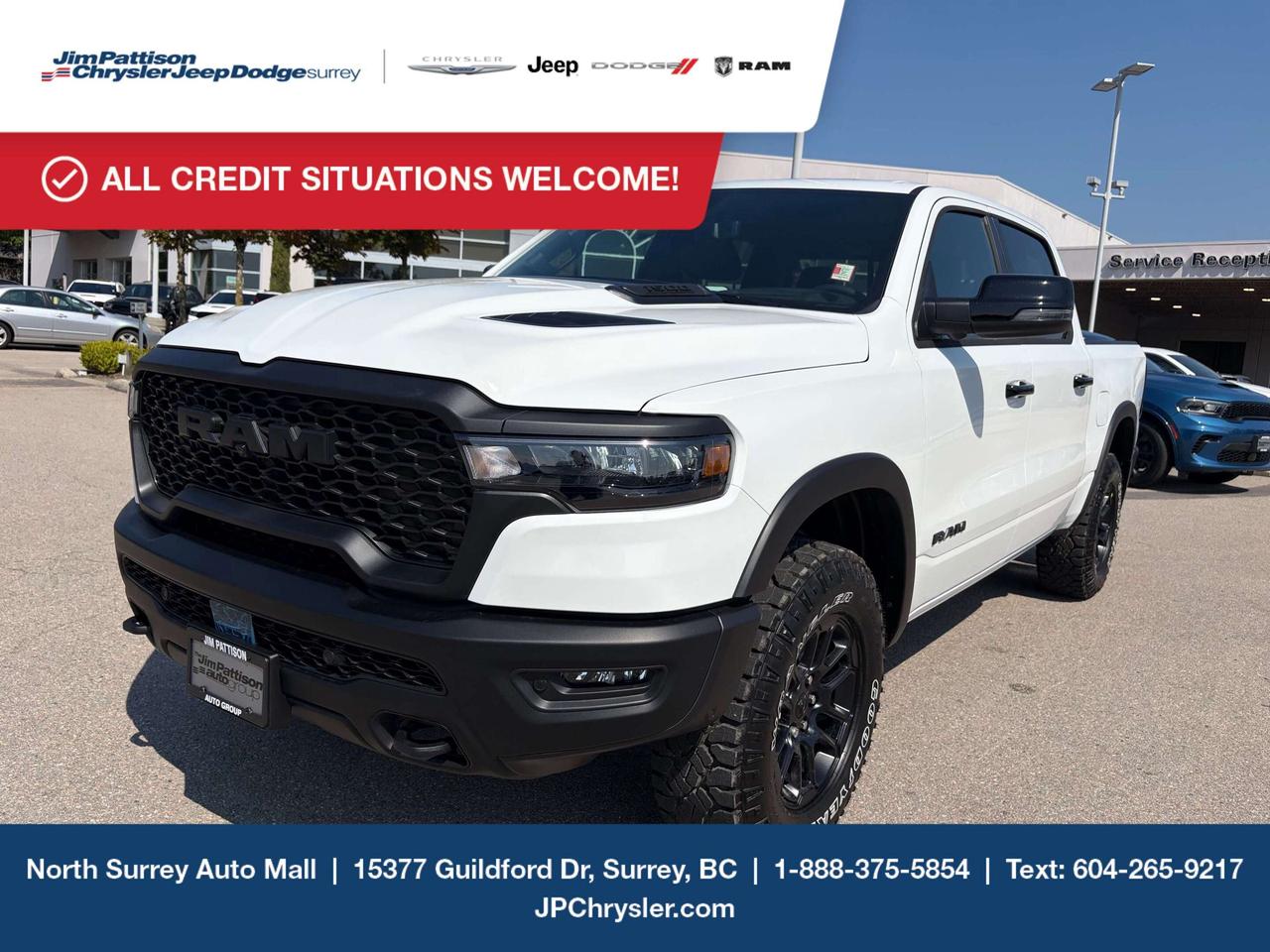 Jim Pattison Chrysler Jeep Dodge is ready to help you find your perfect vehicle. Our team of highly-experienced pros will provide you with the highest level of customer care and we are proud to offer online shopping from the comfort of your home with the new Pick, Price, Purchase Program. Browse our inventory online, create a personal account to track the vehicles youre interested in and the payment options that work best for you. Simple as that! And we will be here to answer all your questions. Visit our website, send us an email or give us a call today and let us get to work for you! -	Price includes freight & PDI, documentation fee ($895), dealer preparation fee ($495), A/C levy ($100), tire levy (up to $32.50), and VSA transaction levy ($10). Finance/lease placement fee ($595) if applicable, GST and PST are additional. Dealer-installed accessories are included, if applicable. Rebates applied after taxes. Rebates applied after taxes. D#30394