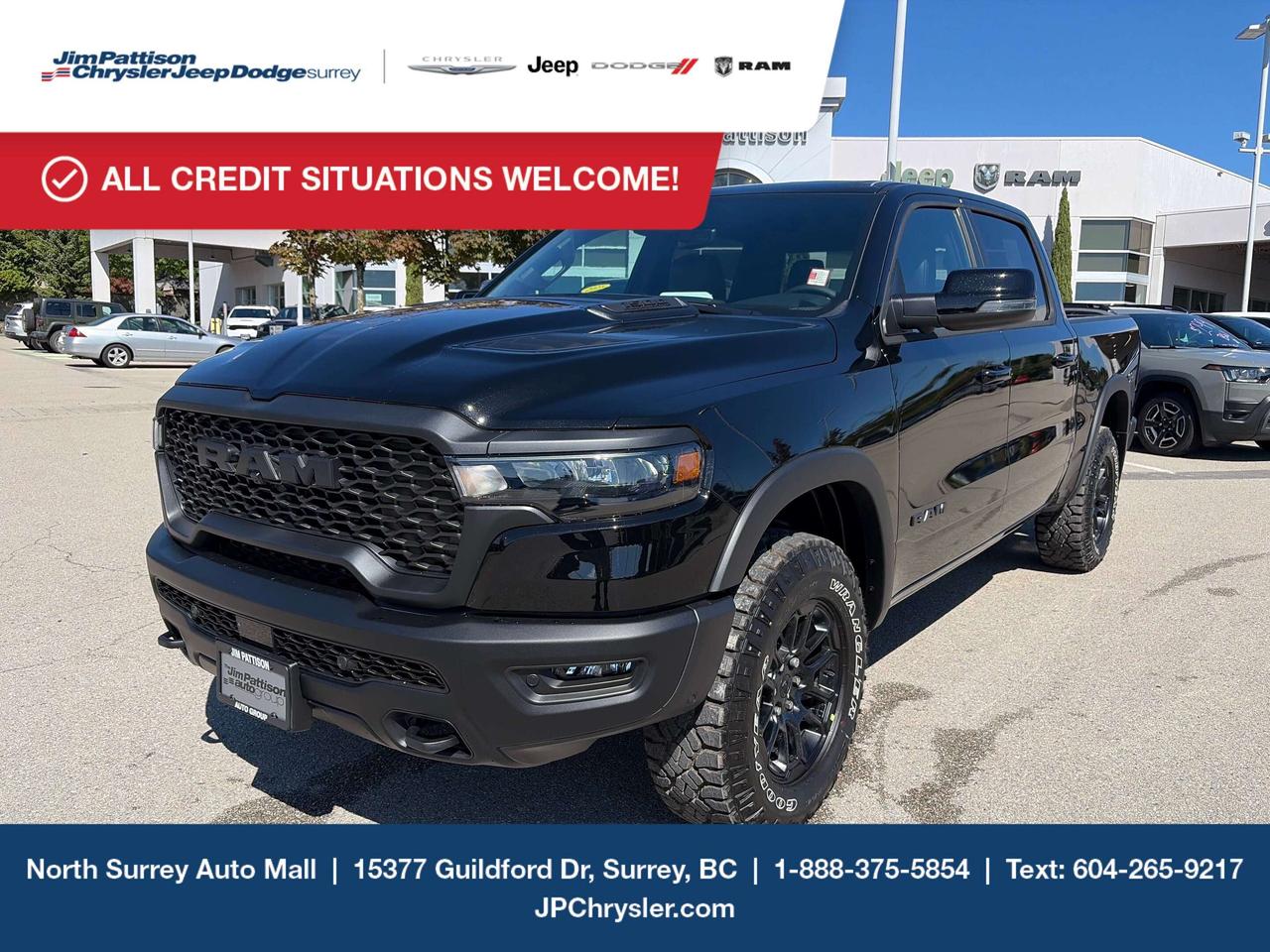 Jim Pattison Chrysler Jeep Dodge is ready to help you find your perfect vehicle. Our team of highly-experienced pros will provide you with the highest level of customer care and we are proud to offer online shopping from the comfort of your home with the new Pick, Price, Purchase Program. Browse our inventory online, create a personal account to track the vehicles youre interested in and the payment options that work best for you. Simple as that! And we will be here to answer all your questions. Visit our website, send us an email or give us a call today and let us get to work for you! -	Price includes freight & PDI, documentation fee ($895), dealer preparation fee ($495), A/C levy ($100), tire levy (up to $32.50), and VSA transaction levy ($10). Finance/lease placement fee ($595) if applicable, GST and PST are additional. Dealer-installed accessories are included, if applicable. Rebates applied after taxes. Rebates applied after taxes. D#30394