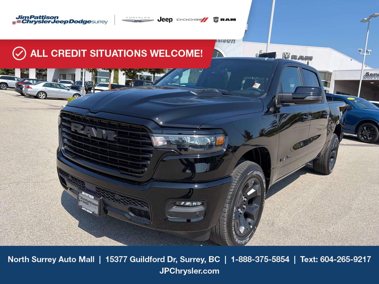 Jim Pattison Chrysler Jeep Dodge is ready to help you find your perfect vehicle. Our team of highly-experienced pros will provide you with the highest level of customer care and we are proud to offer online shopping from the comfort of your home with the new Pick, Price, Purchase Program. Browse our inventory online, create a personal account to track the vehicles youre interested in and the payment options that work best for you. Simple as that! And we will be here to answer all your questions. Visit our website, send us an email or give us a call today and let us get to work for you! -	Price includes freight & PDI, documentation fee ($895), dealer preparation fee ($495), A/C levy ($100), tire levy (up to $32.50), and VSA transaction levy ($10). Finance/lease placement fee ($595) if applicable, GST and PST are additional. Dealer-installed accessories are included, if applicable. Rebates applied after taxes. Rebates applied after taxes. D#30394