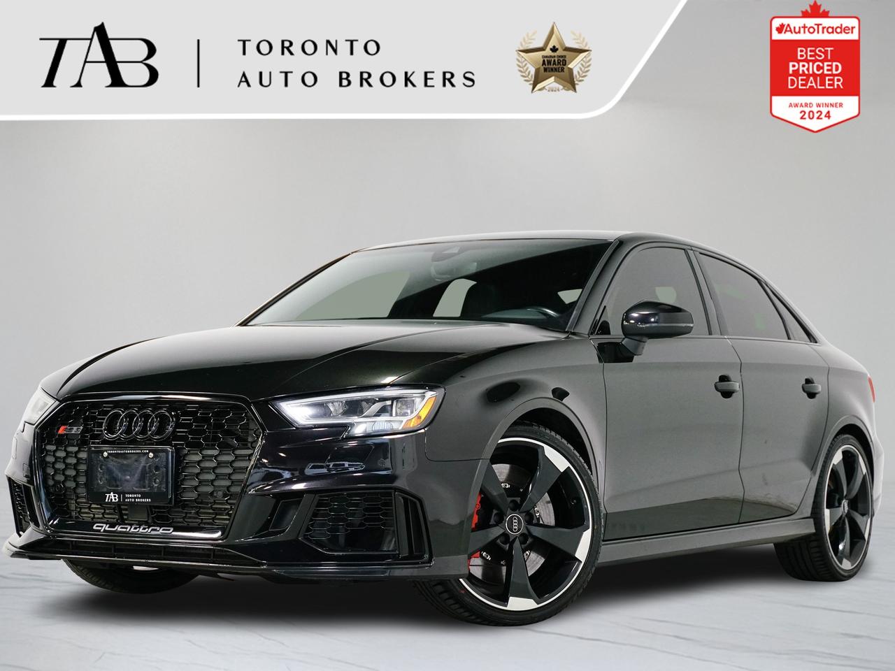 Used 2018 Audi RS 3 Sedan S-LINE | SUNROOF | B&O for sale in Vaughan, ON