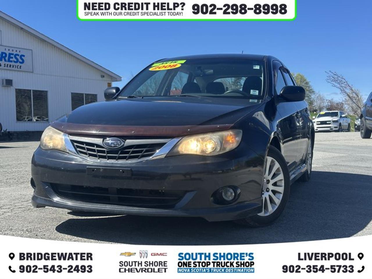 Recent Arrival! Obsidian Black Pearl 2008 Subaru Impreza 2.5i For Sale, Bridgewater AWD 4-Speed ETR Automatic with SPORTSHIFT 2.5L Boxer H4 SOHC 16V Clean Car Fax, 6 Speakers, ABS brakes, Air Conditioning, Alloy wheels, Brake assist, Bumpers: body-colour, CD player, Driver door bin, Dual front side impact airbags, Electronic Stability Control, Front anti-roll bar, Front Bucket Seats, Front fog lights, Front reading lights, Heated door mirrors, Heated front seats, Illuminated entry, Outside temperature display, Power door mirrors, Power steering, Power windows, Radio data system, Rear window defroster, Remote keyless entry, Security system, Speed control, Speed-sensing steering, Steering wheel mounted audio controls, Tachometer, Tilt steering wheel, Traction control, Variably intermittent wipers.