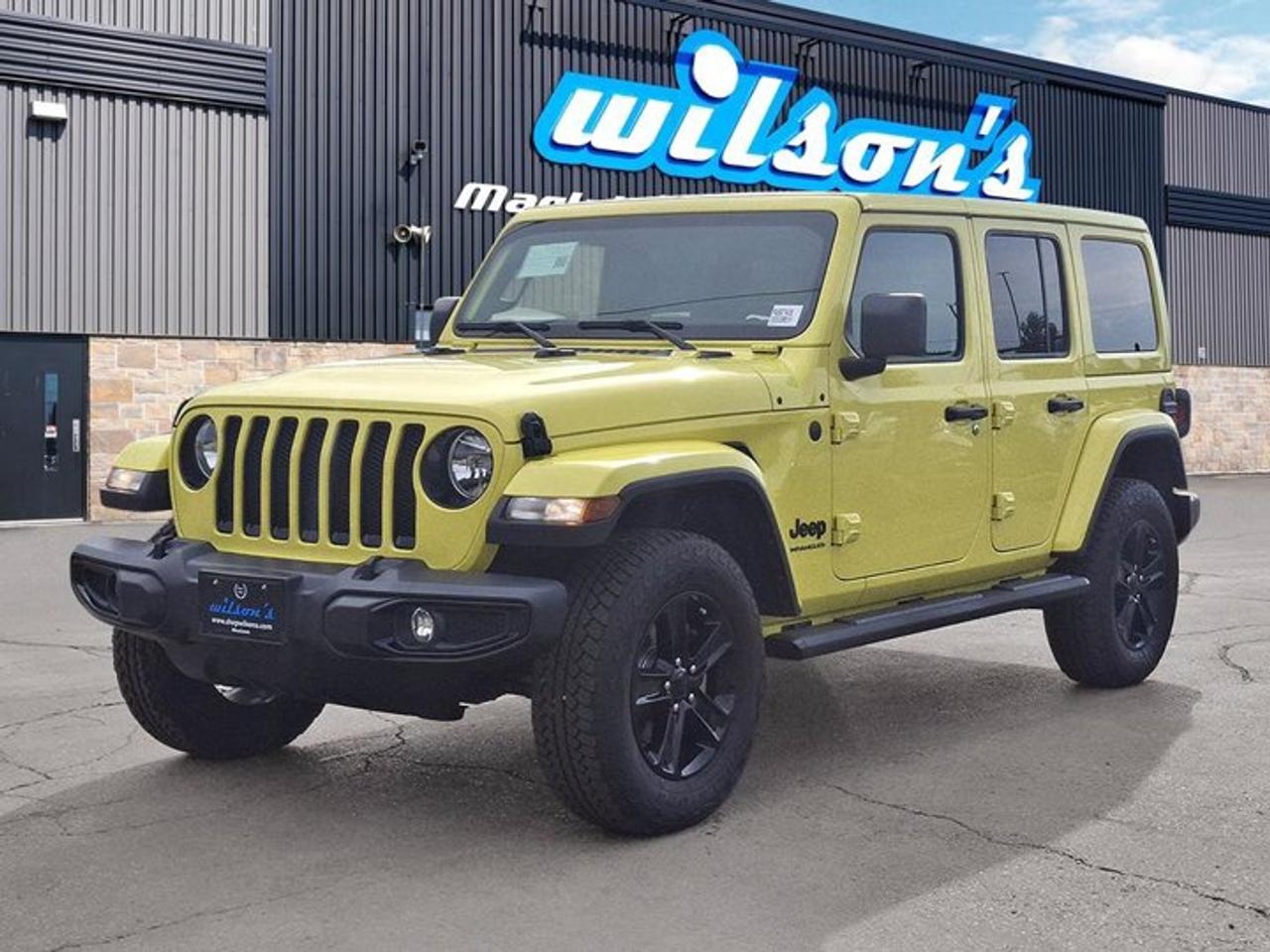 2023 Jeep Wrangler Sahara Altitude 4x4 | V6 | Leather | Heated Seats + Steering | Remote Start | Dual Top | and More ! Photo0