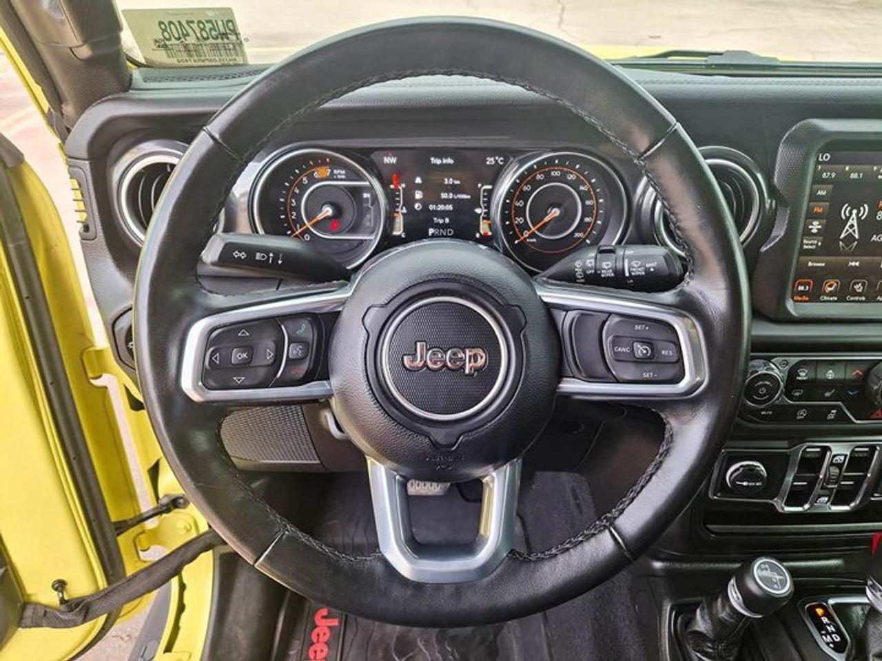 2023 Jeep Wrangler Sahara Altitude 4x4 | V6 | Leather | Heated Seats + Steering | Remote Start | Dual Top | and More ! Photo