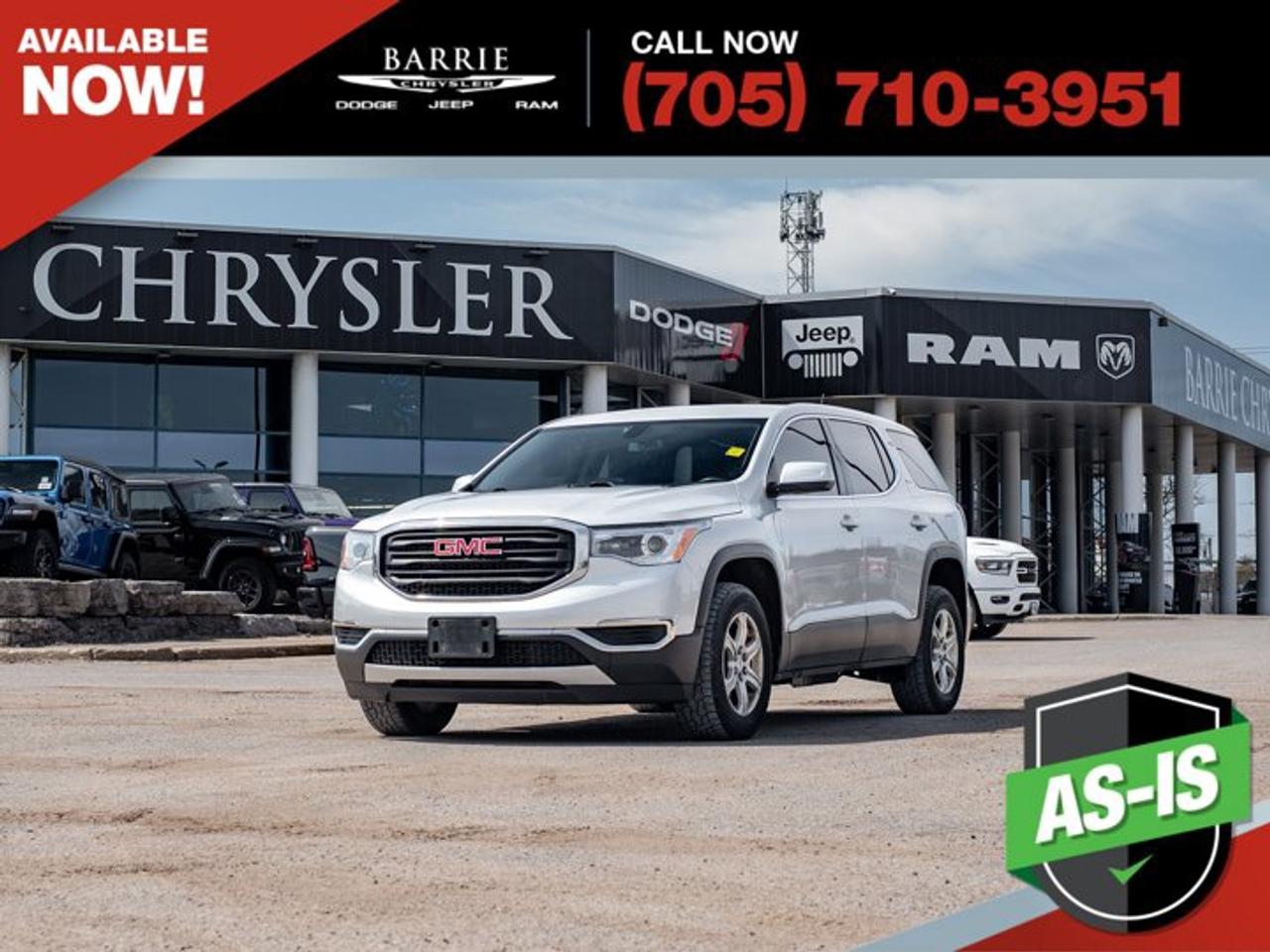 Used 2018 GMC Acadia SLE for sale in Barrie, ON